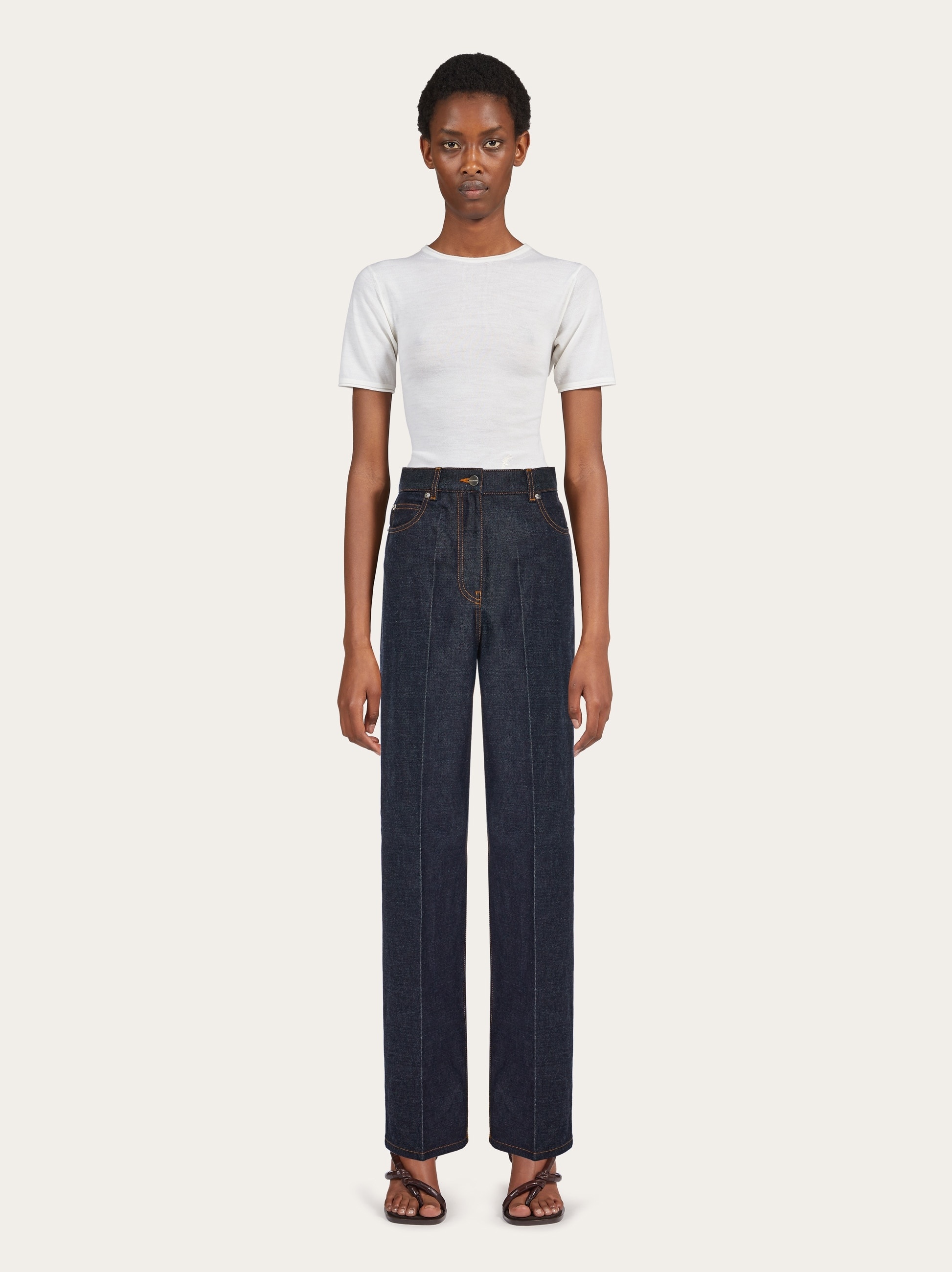 Wide leg jeans - 5