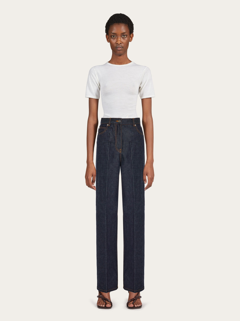 Wide leg jeans 5