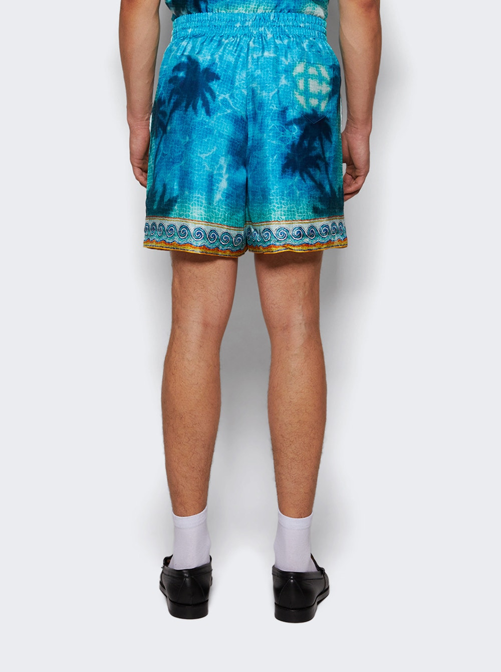 Caustics Emblem Shorts Turquoise - 4
