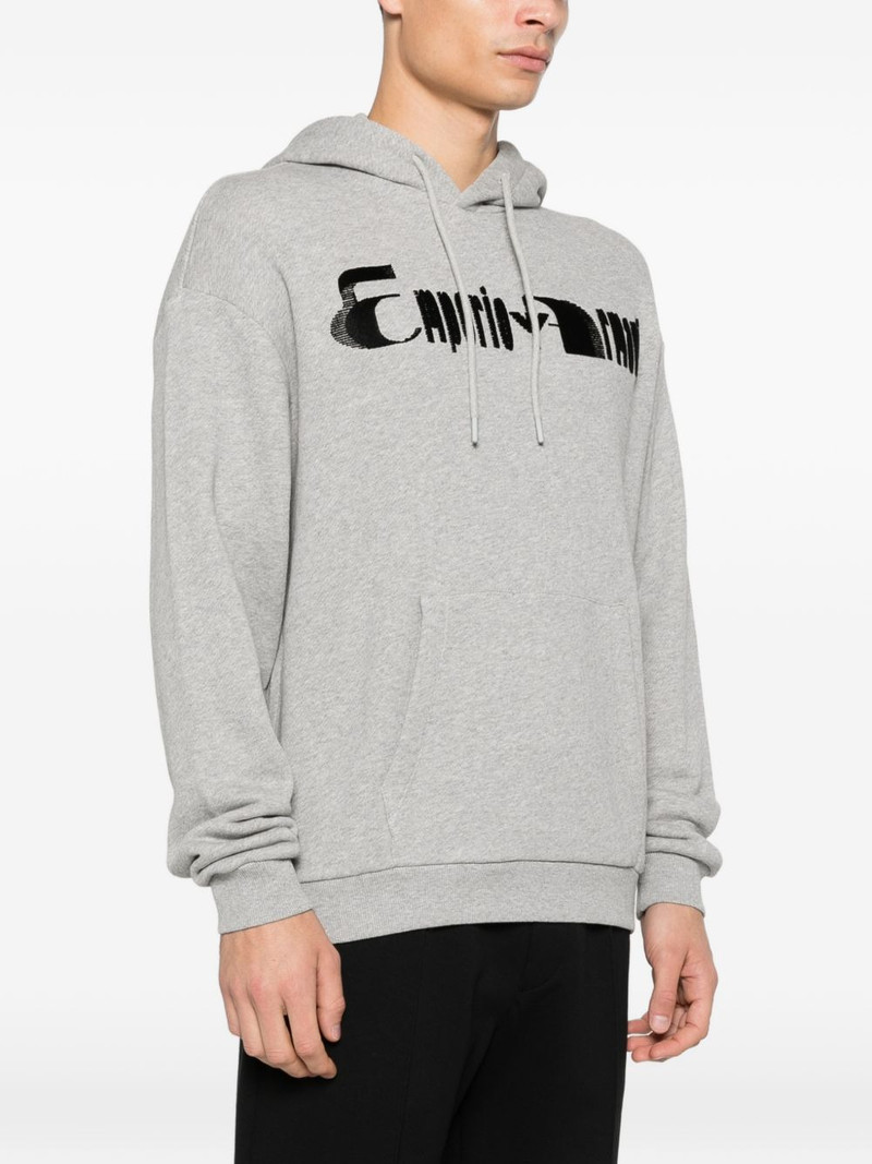 logo-embellishment hoodie 3