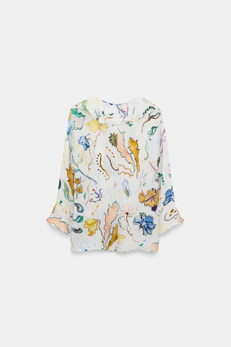 FLORAL TWIST blouse 8