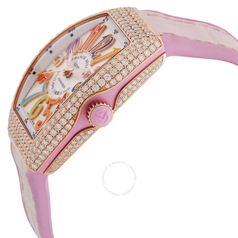 Franck Muller Vanguard Automatic Diamond Silver Dial Ladies Watch V 32 SC AT FO D COL DR 5N RS 5N - 2