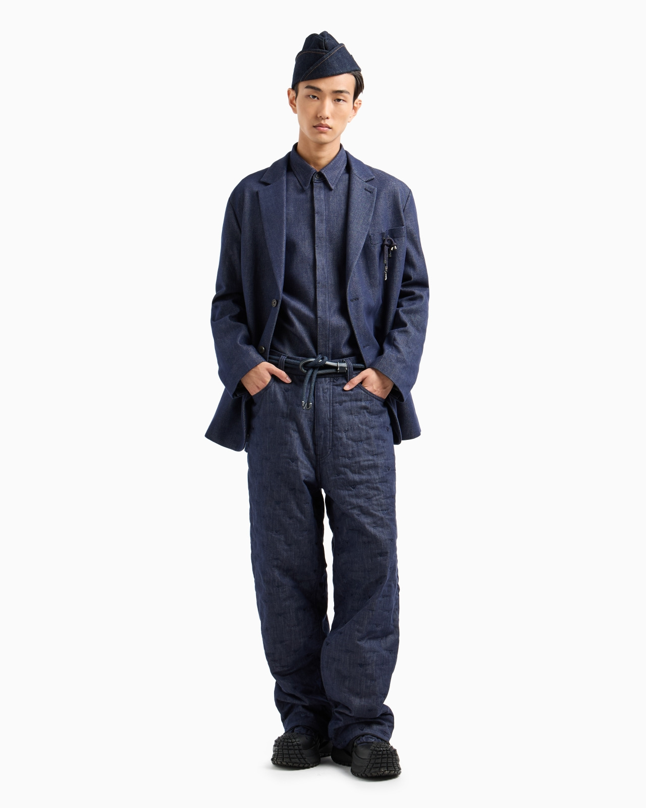 ASV Lyocell-blend denim shirt - 4