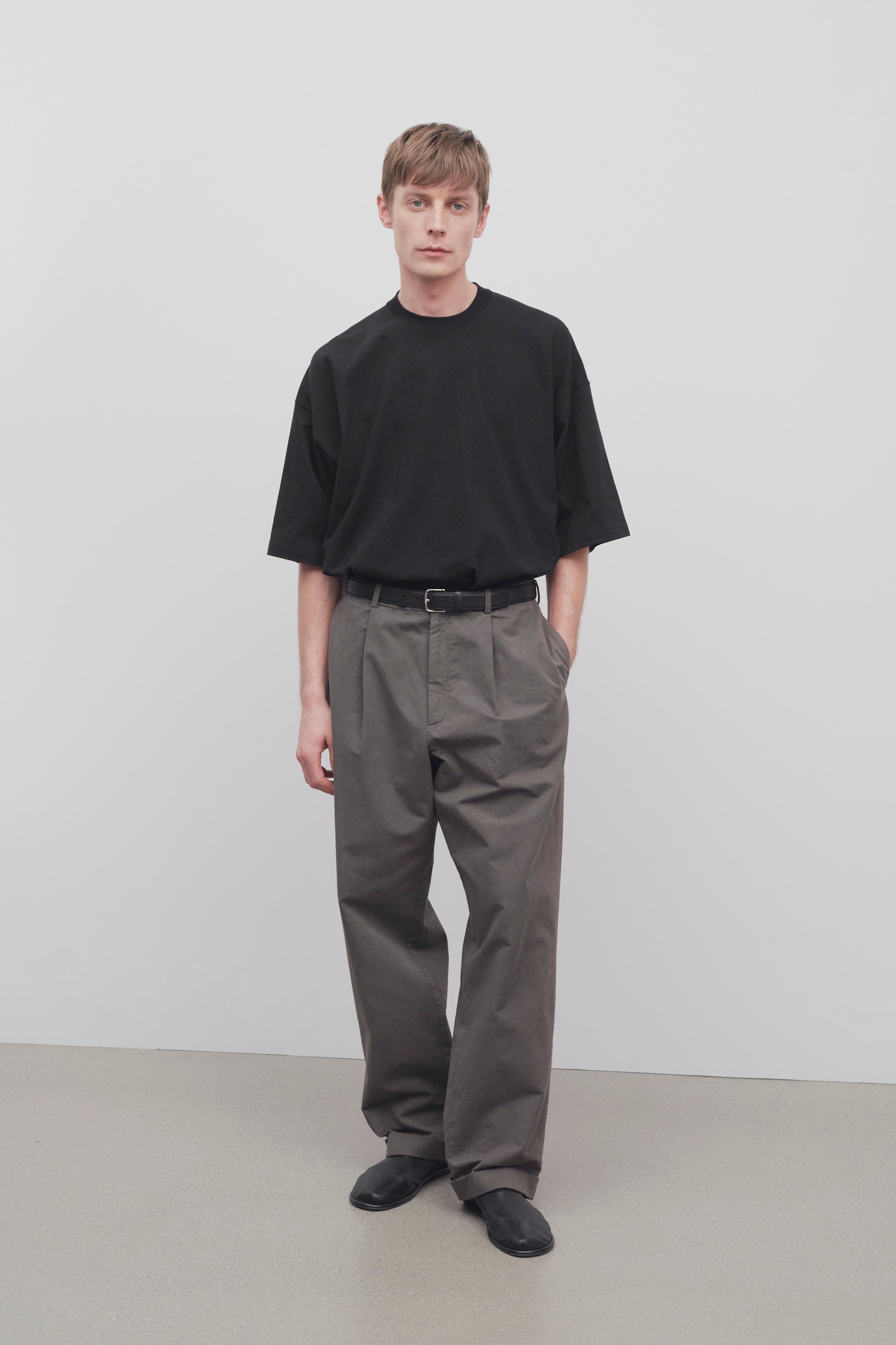 Keenan Pant in Cotton and Linen - 3