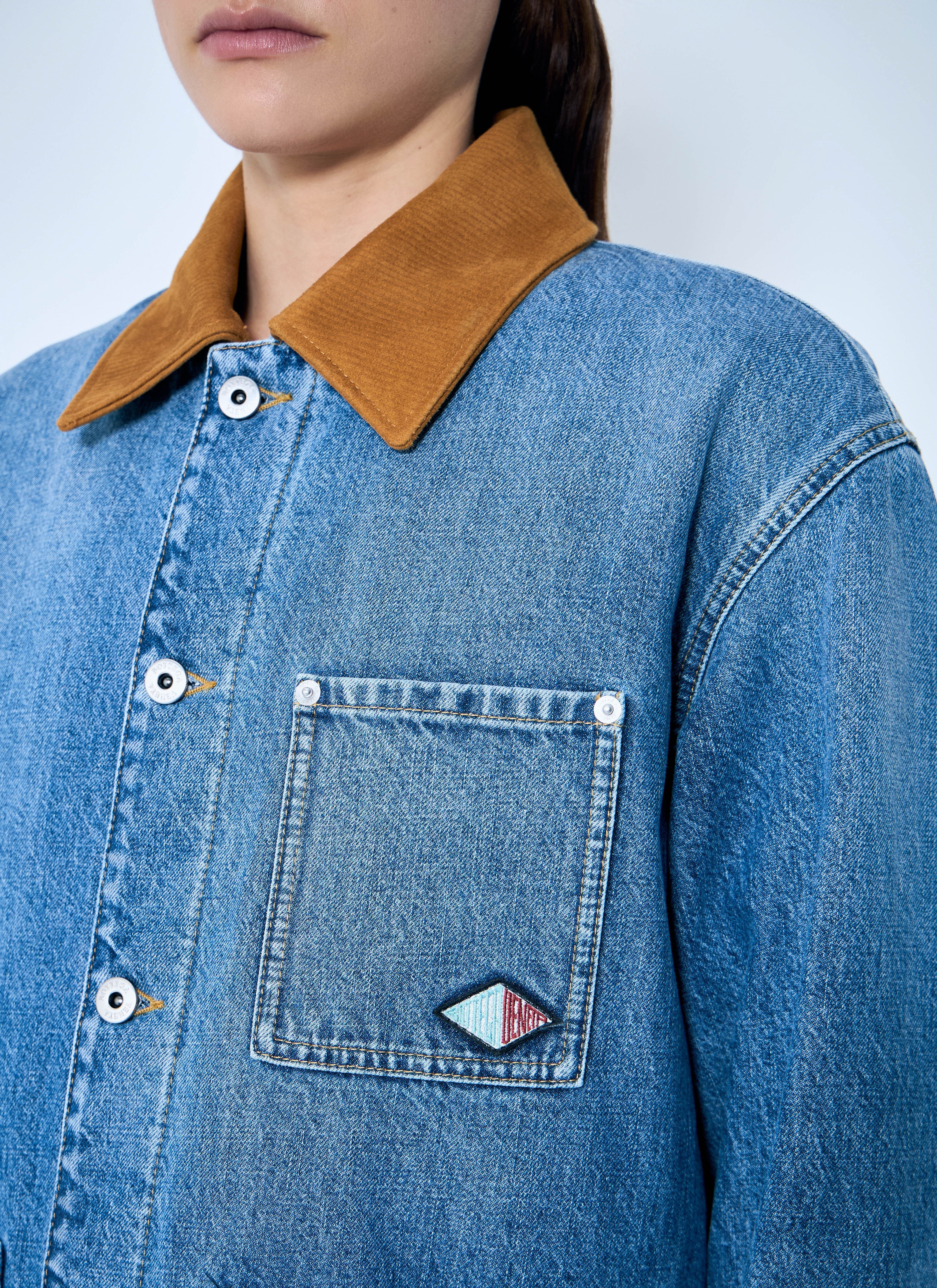 Vintage Indigo Denim Jacket - 5
