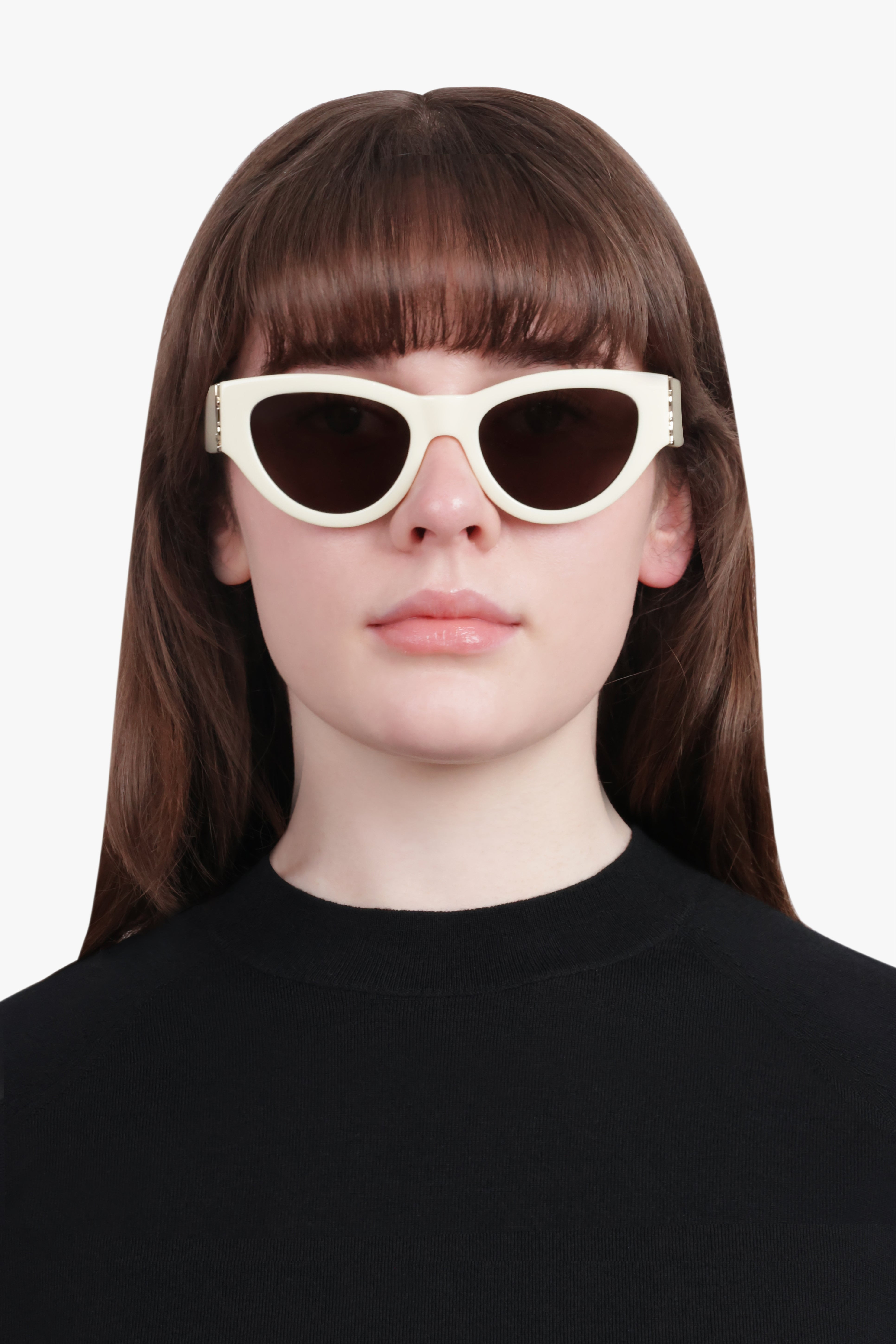 SL M94 CAT EYE MONOGRAMME SUNGLASSES | IVORY - 4