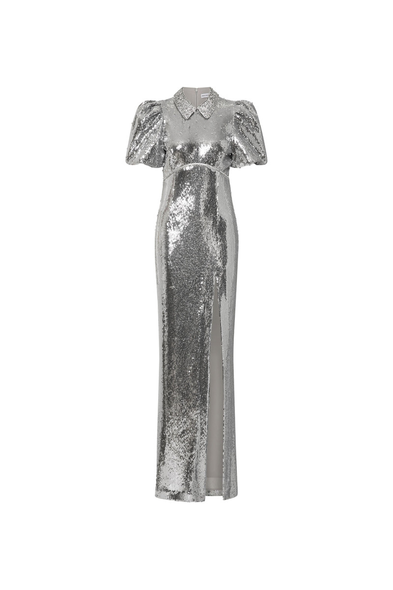 Olympia Short Sleeve Gown 1