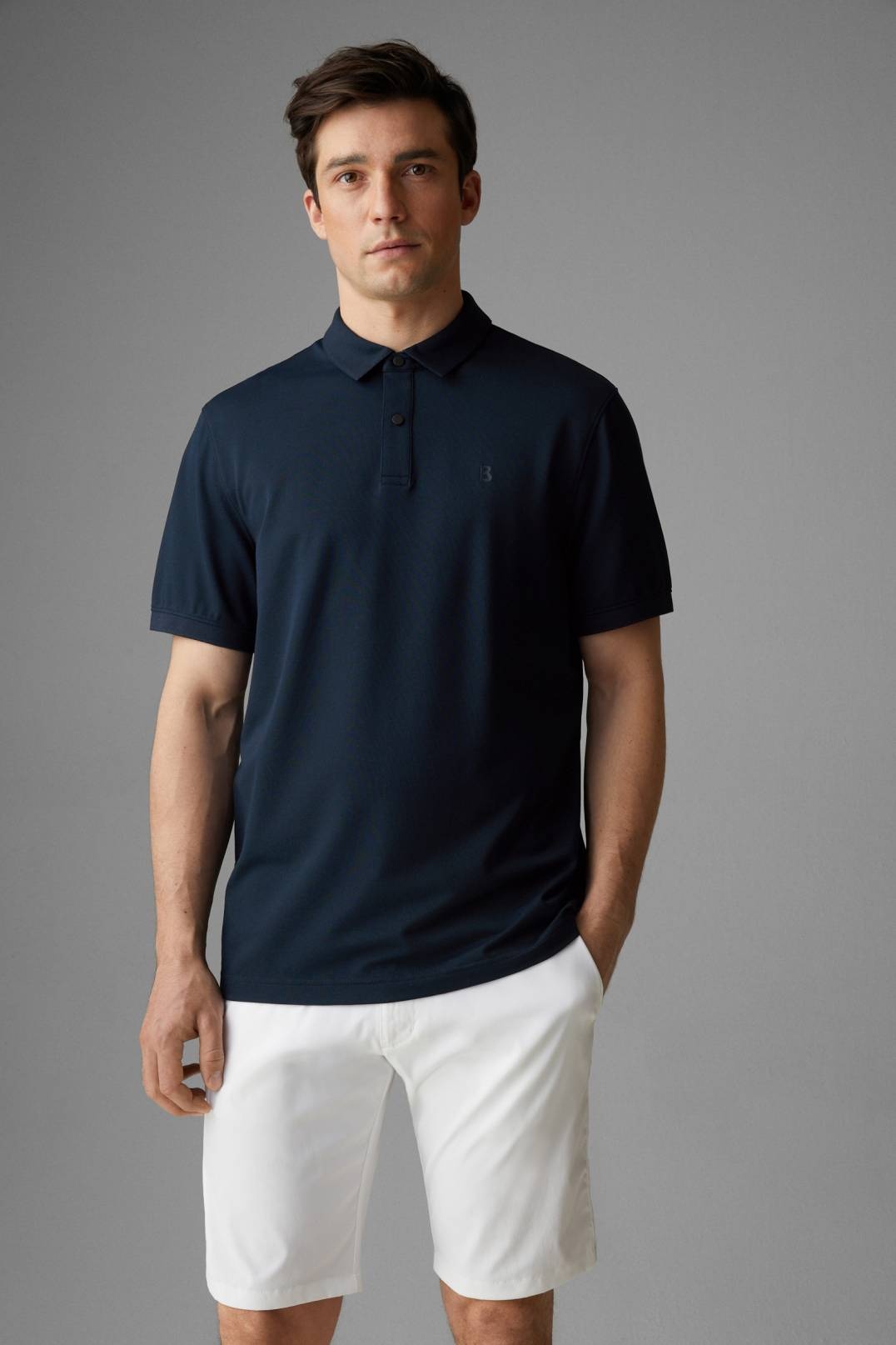 TIMO POLO SHIRT IN NAVY BLUE - 2