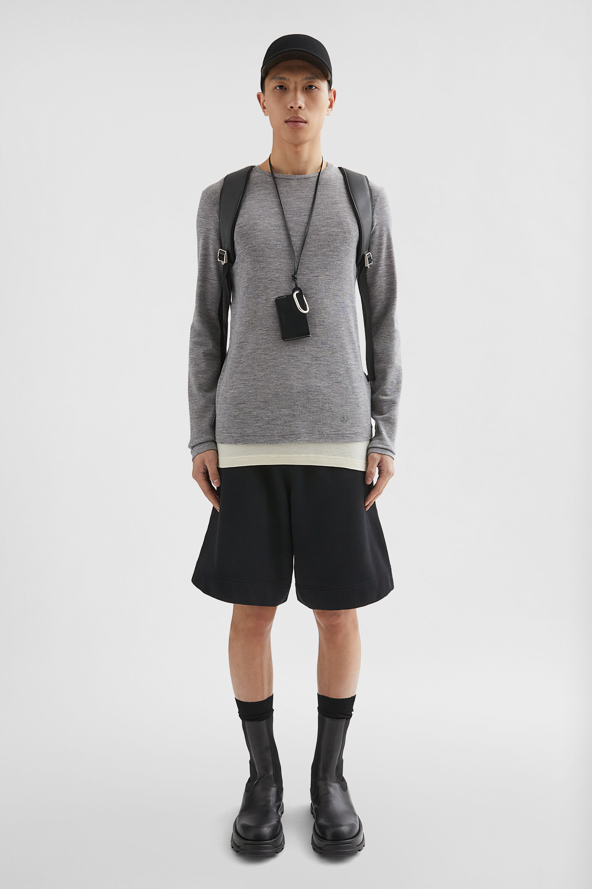 Lightweight Wool Layered T-Shirt - 2