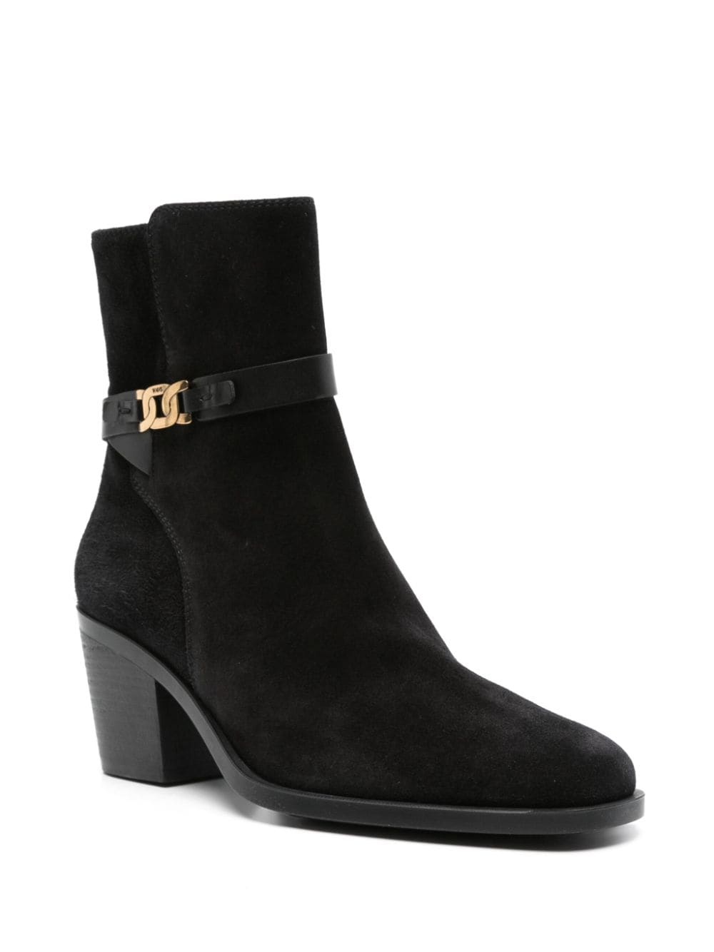 65mm logo-charm ankle boots - 2