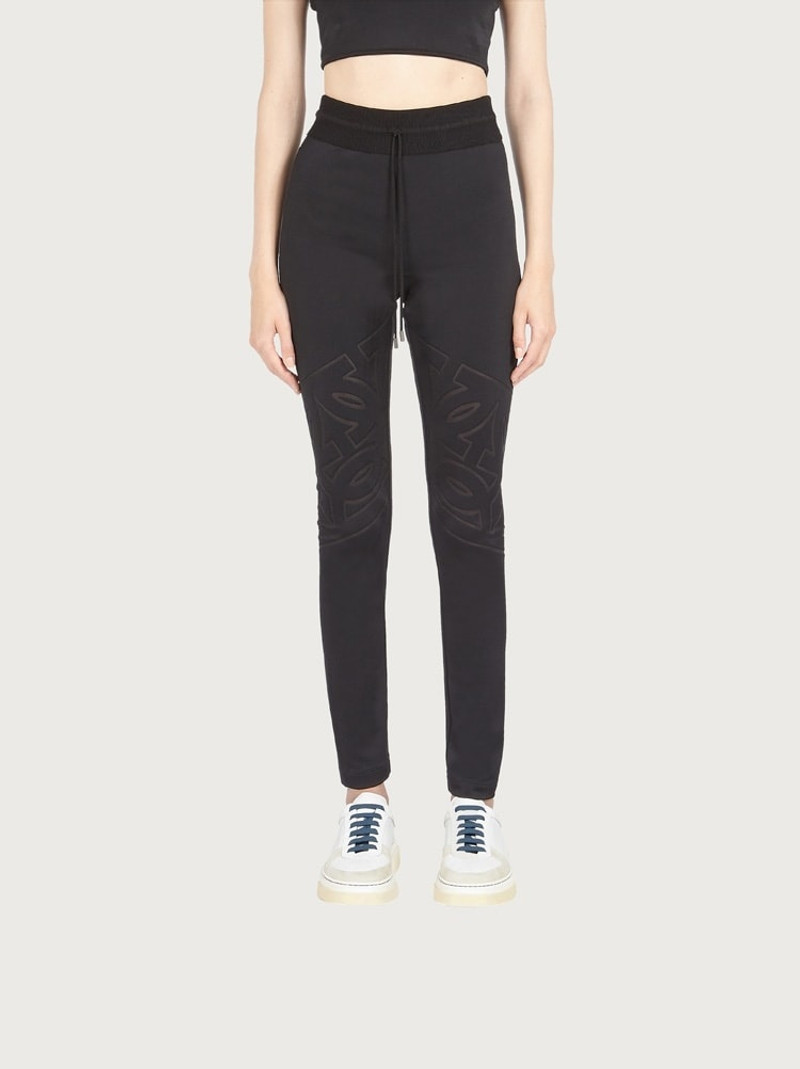 FERRAGAMO PERFORATED LEGGING outlook