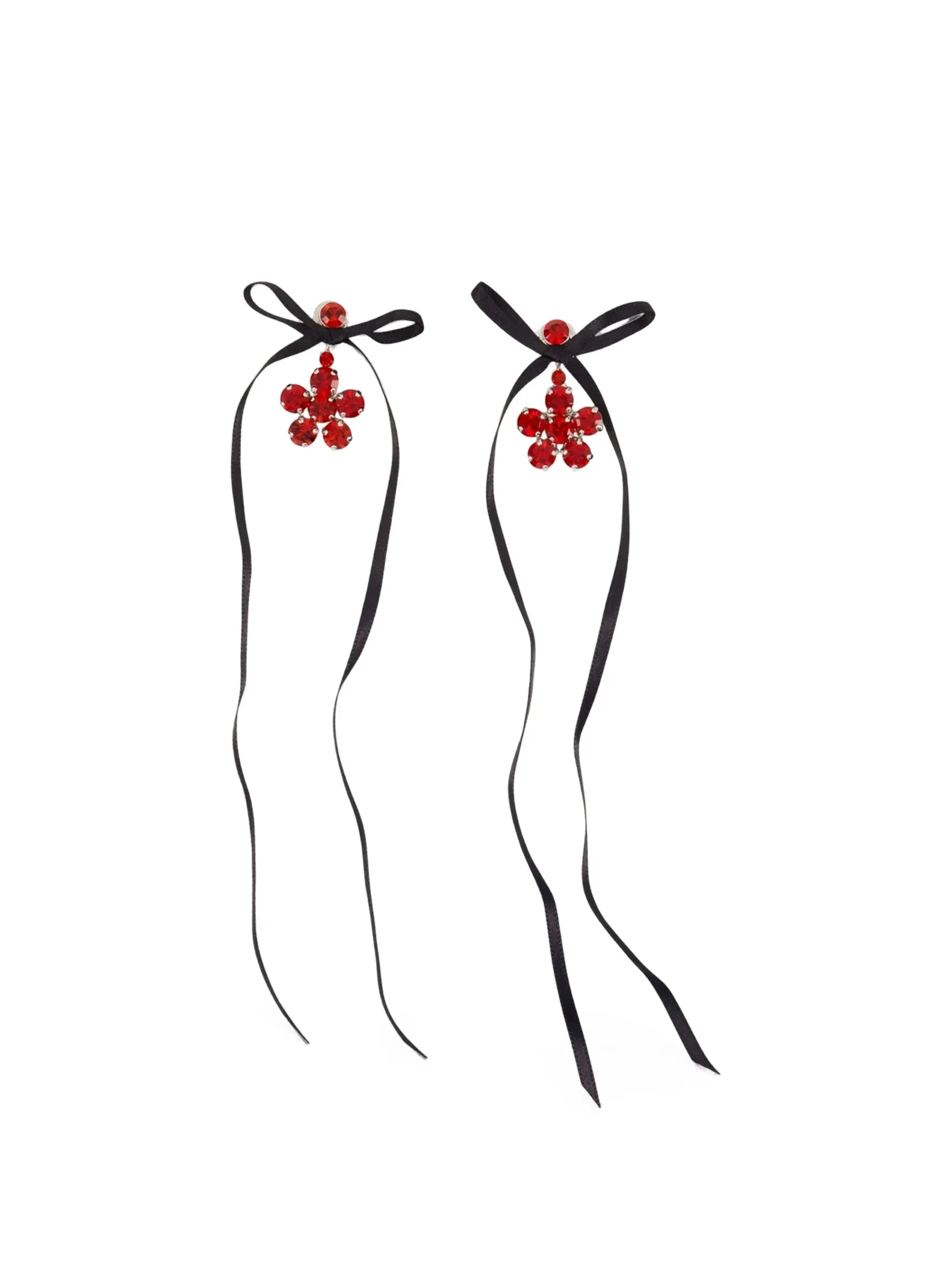 Simone Rocha Daisy Bow Earrings - 1