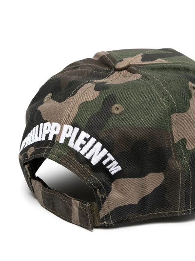 PHILIPP PLEIN Made for Kings camouflage cap outlook