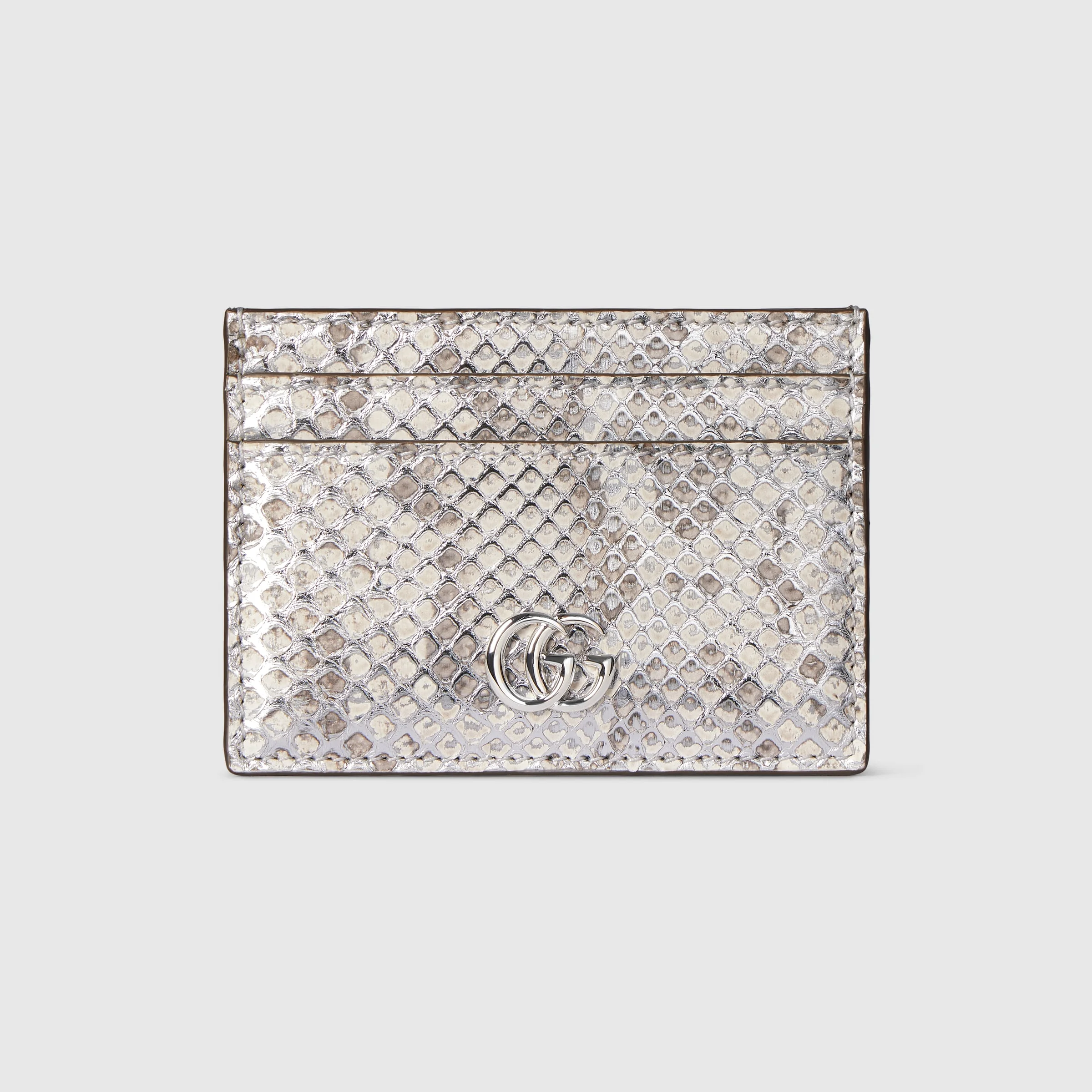 GG Marmont python card case - 1