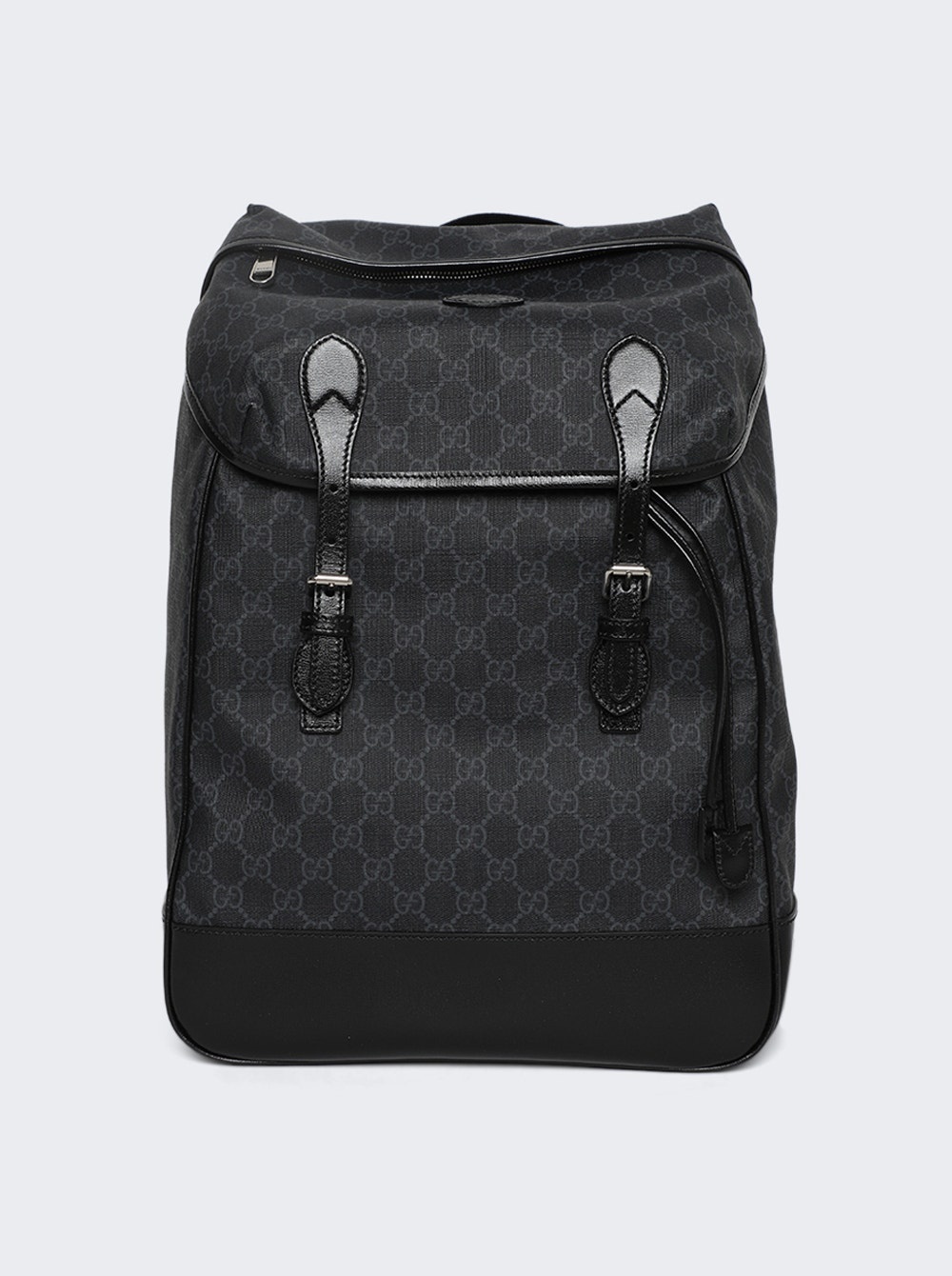 Medium Backpack with Interlocking G Black - 1