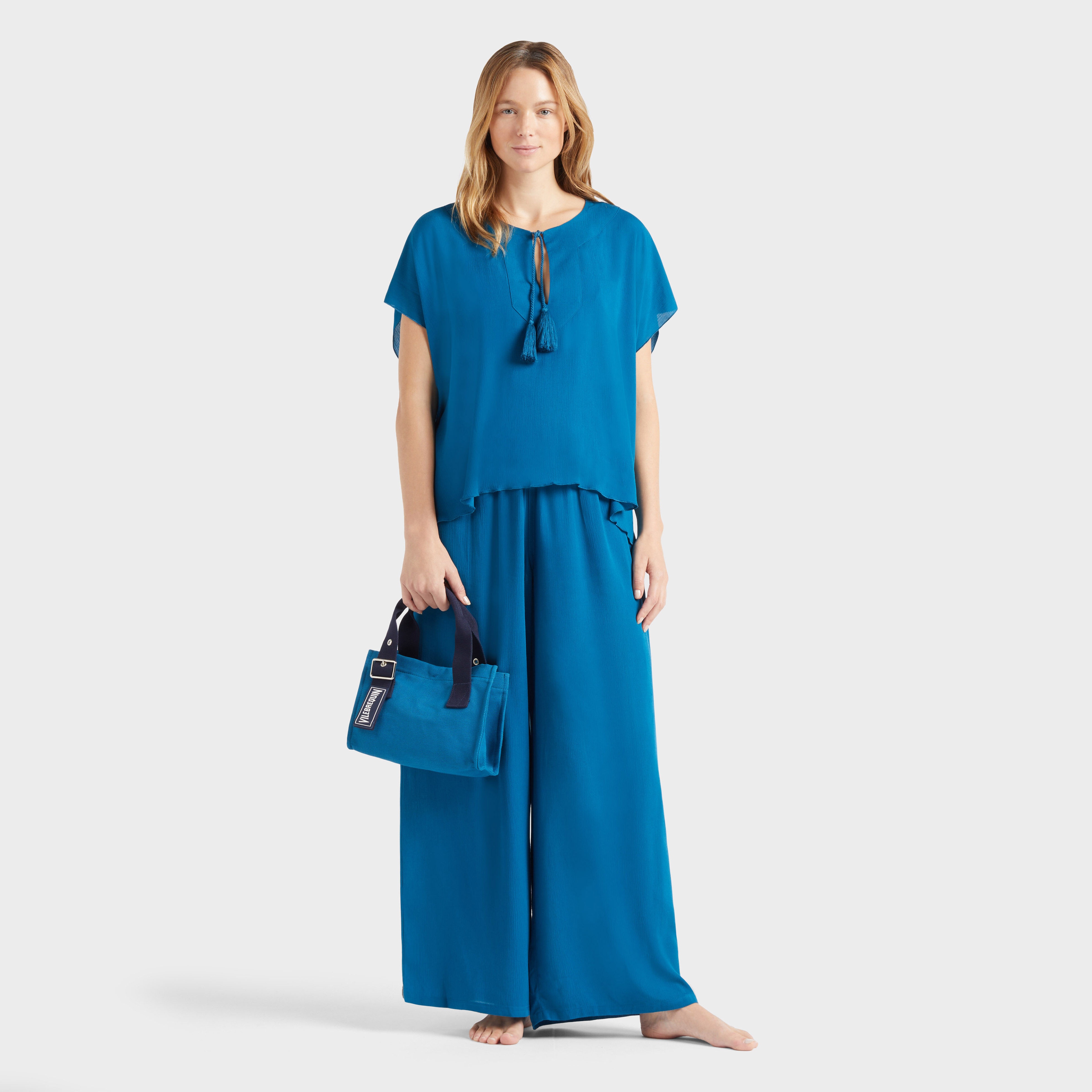 Women Viscose Shirt Solid - 5