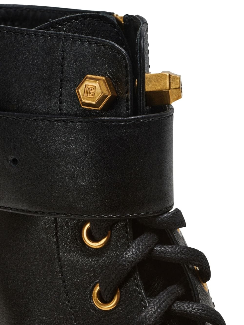 Romy lace-up leather boots - 5