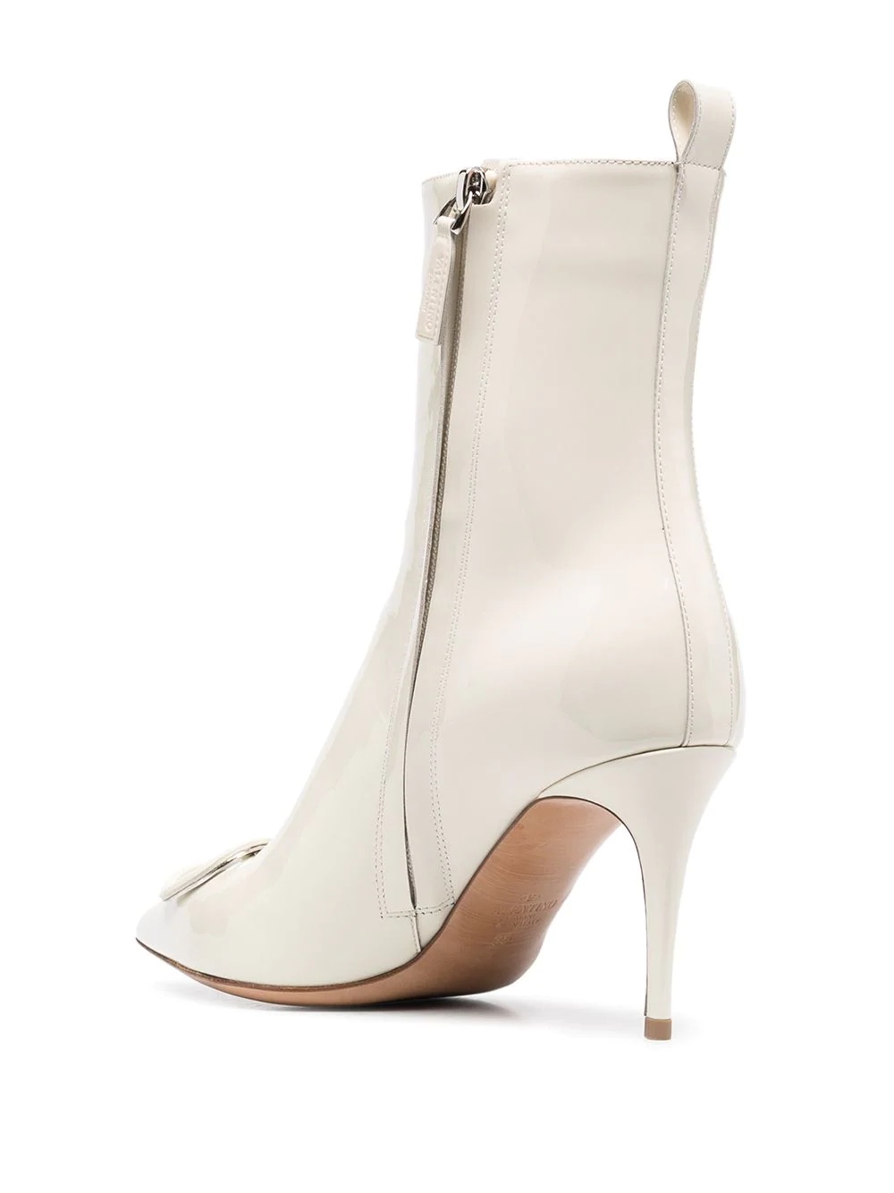 VLOGO Signature pointed toe ankle boots - 3