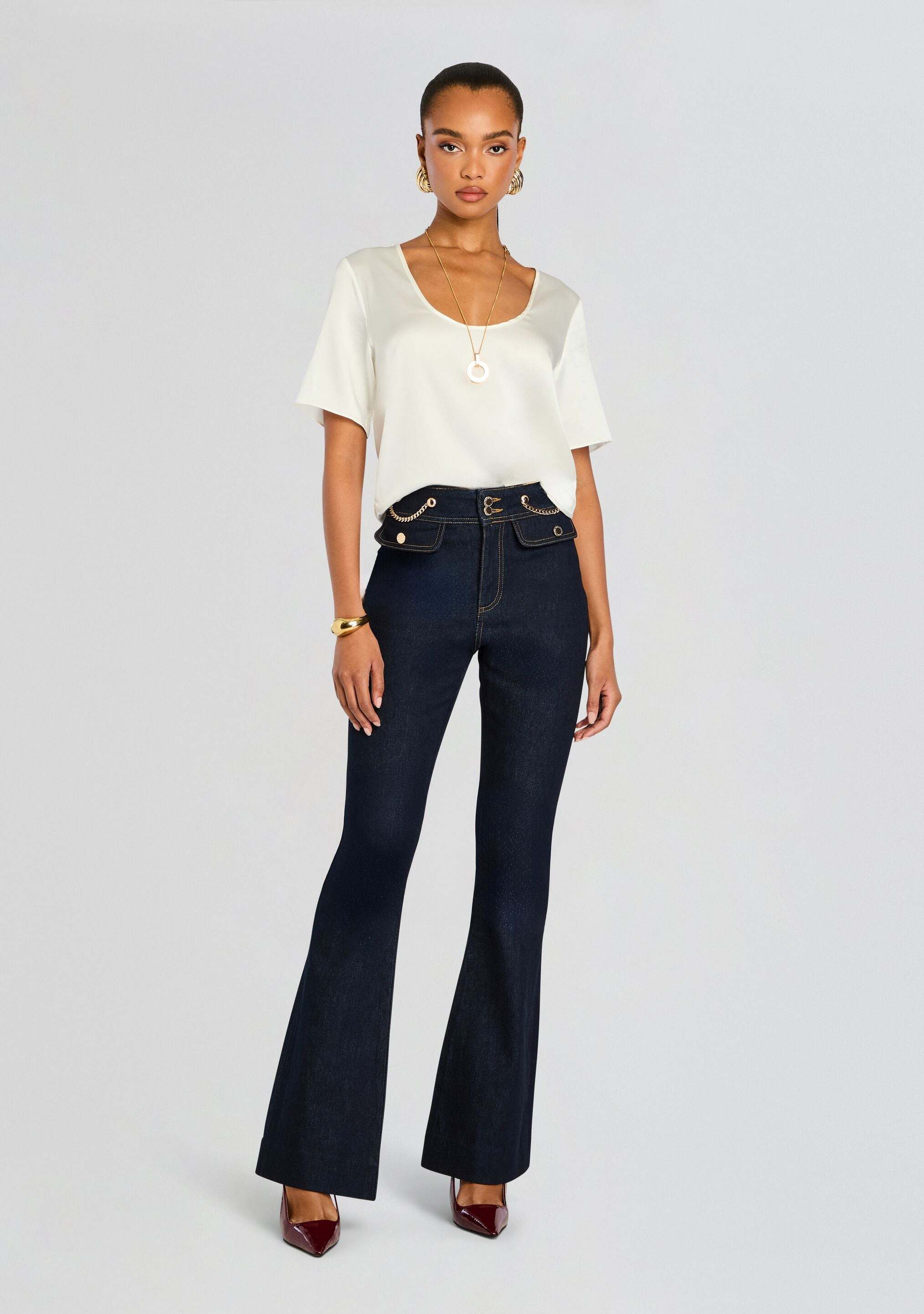 MAJA DENIM PANT - 5
