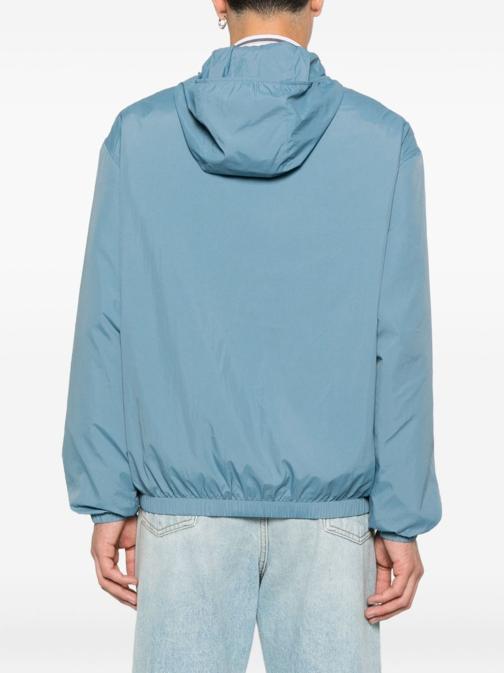 hooded zip-up jacket - 4