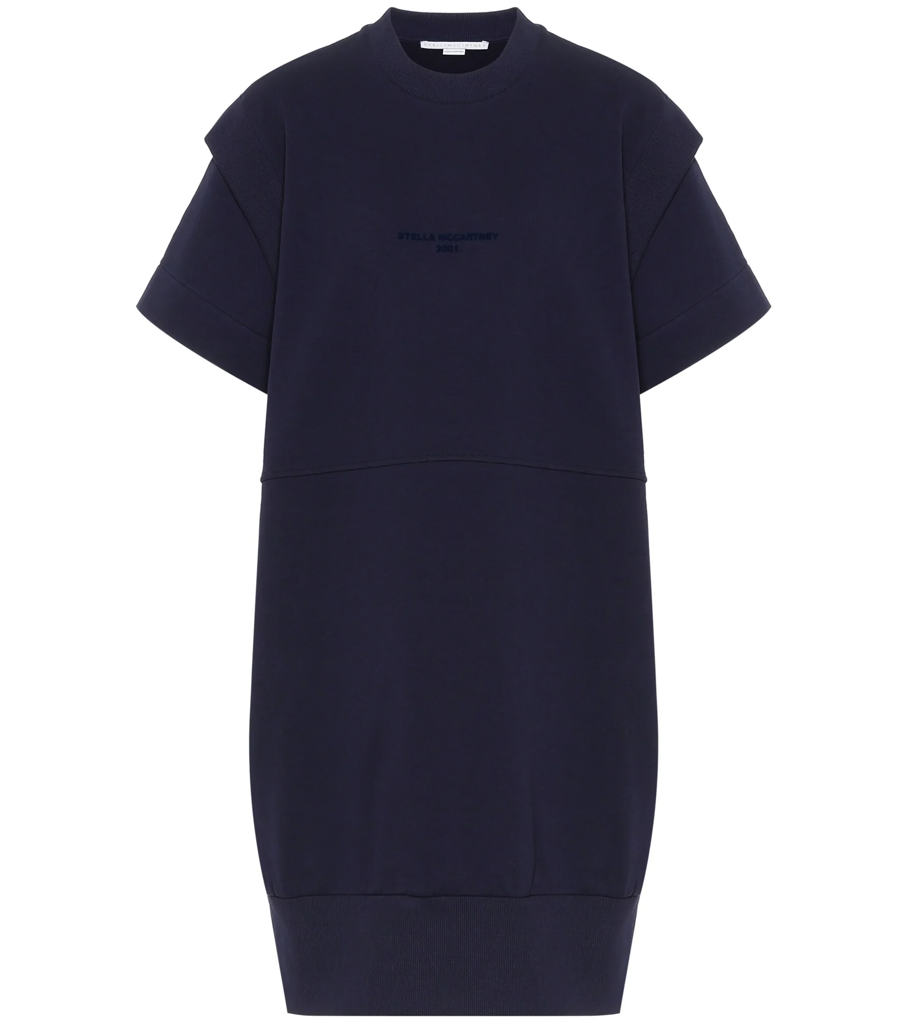 Cotton-jersey midi dress - 1