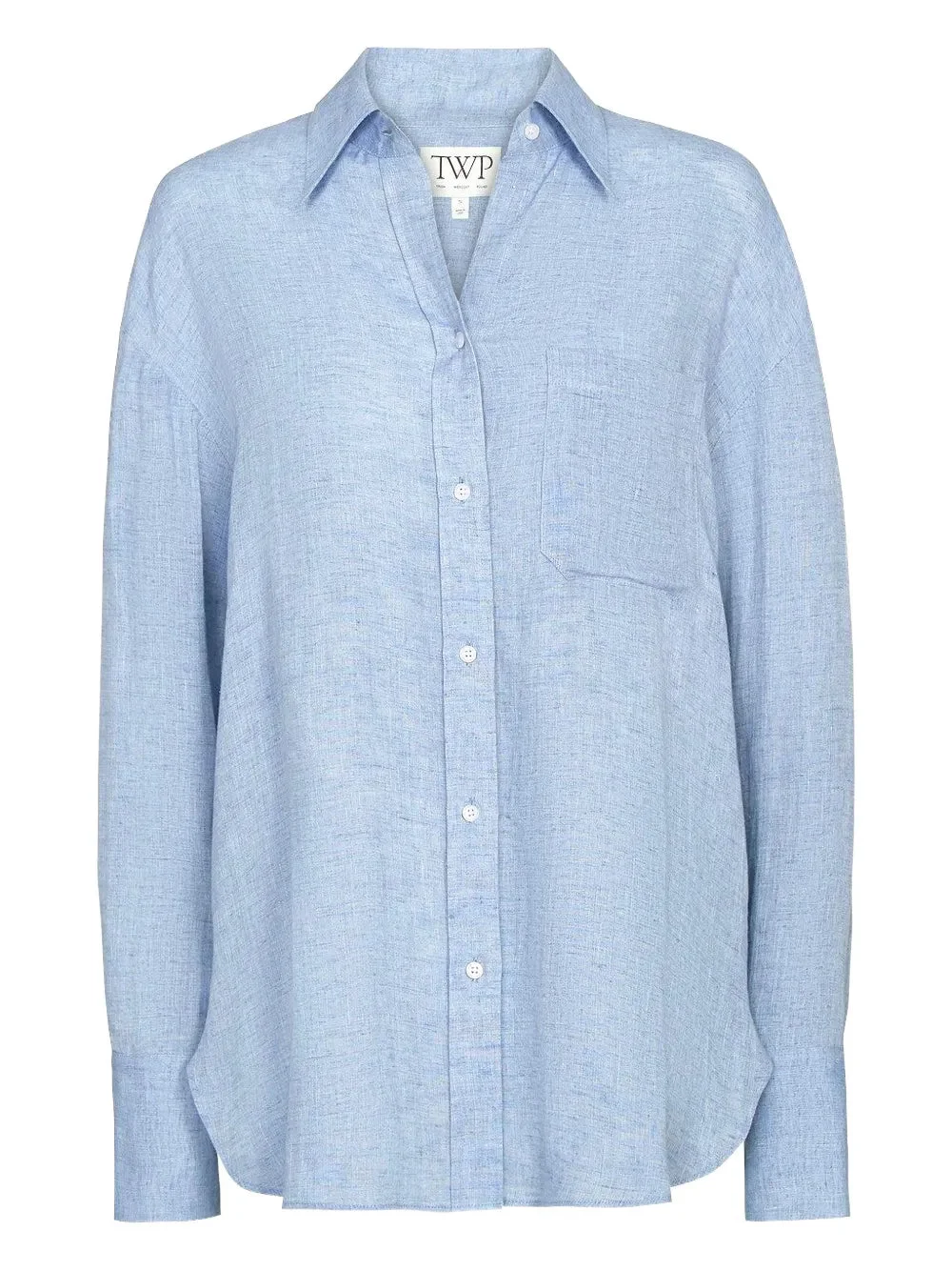Big Joe Shirt in Light Indigo - 1