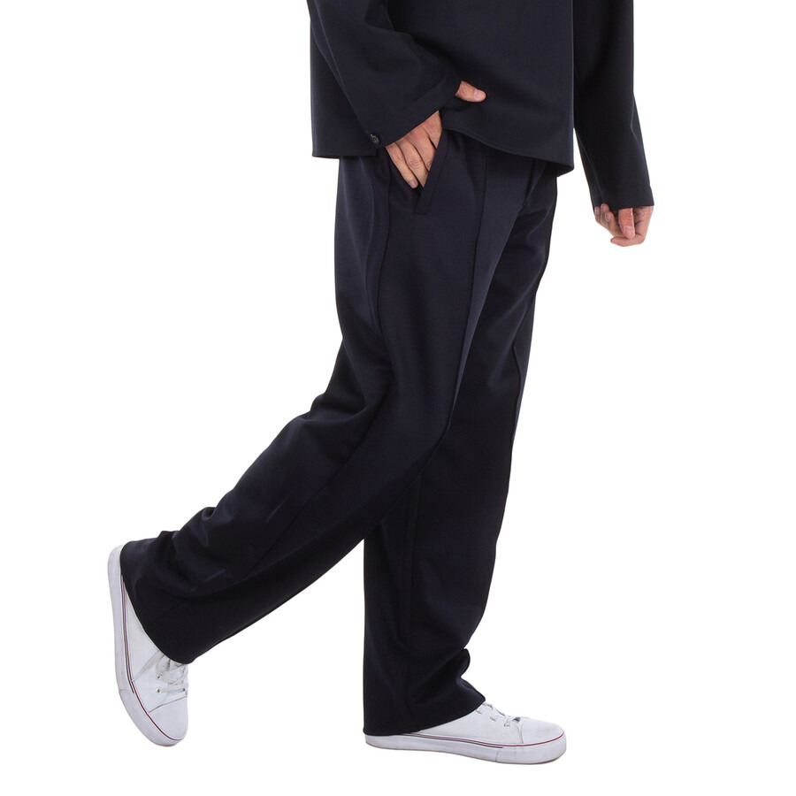 Emporio Armani Wool-Blend Cloth Trousers - 4
