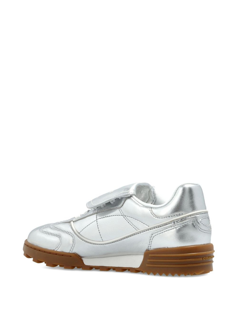 Match logo-patch sneakers 4
