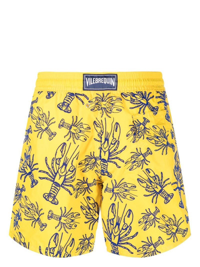 Vilebrequin Moorea lobster print swim shorts outlook