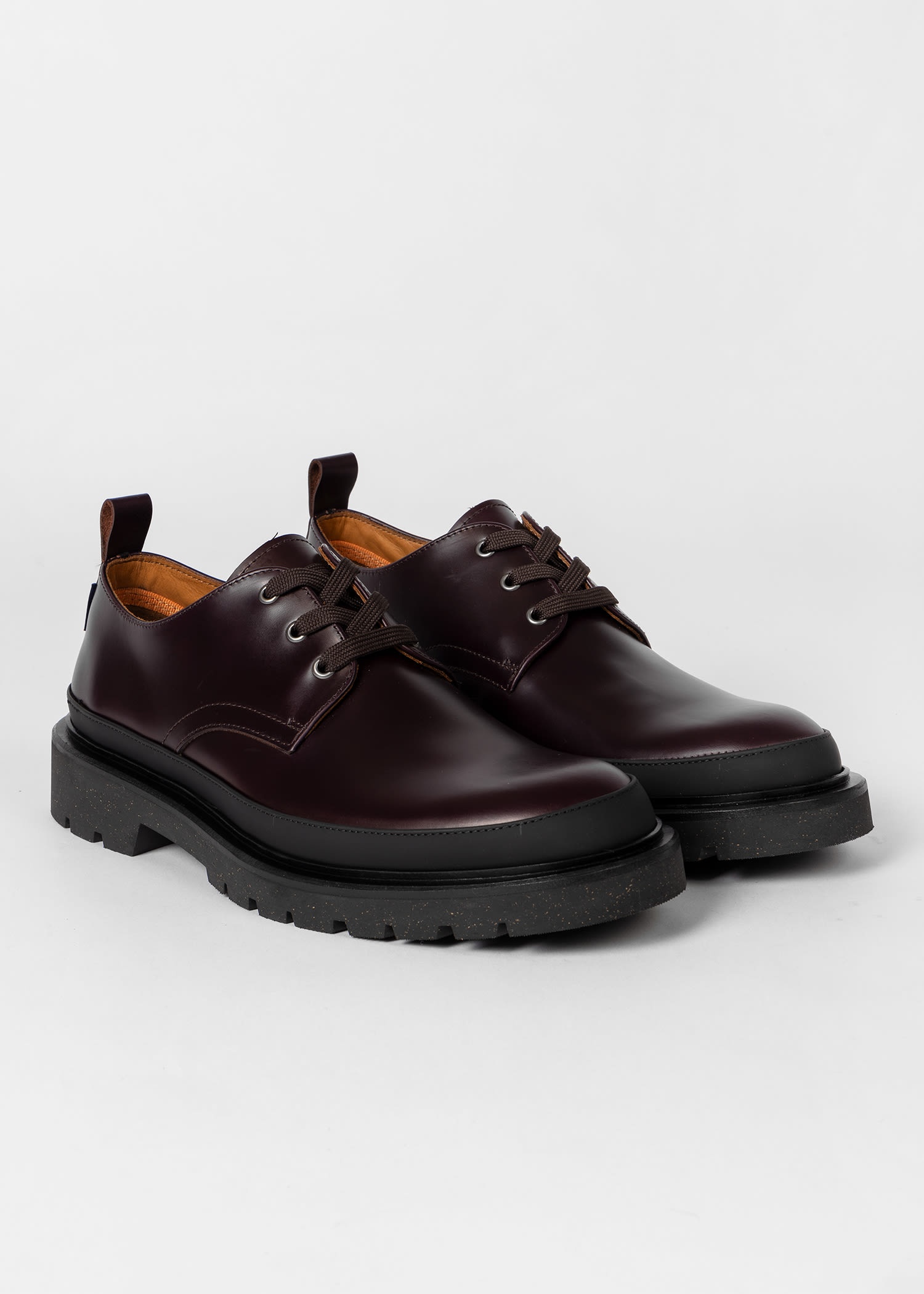 Leather 'Willie' Derby Shoes - 3