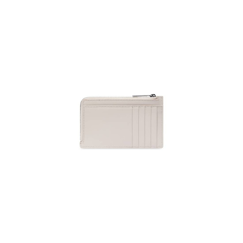 BALENCIAGA Women's Envelope Long Coin And Card Holder  in Silver outlook