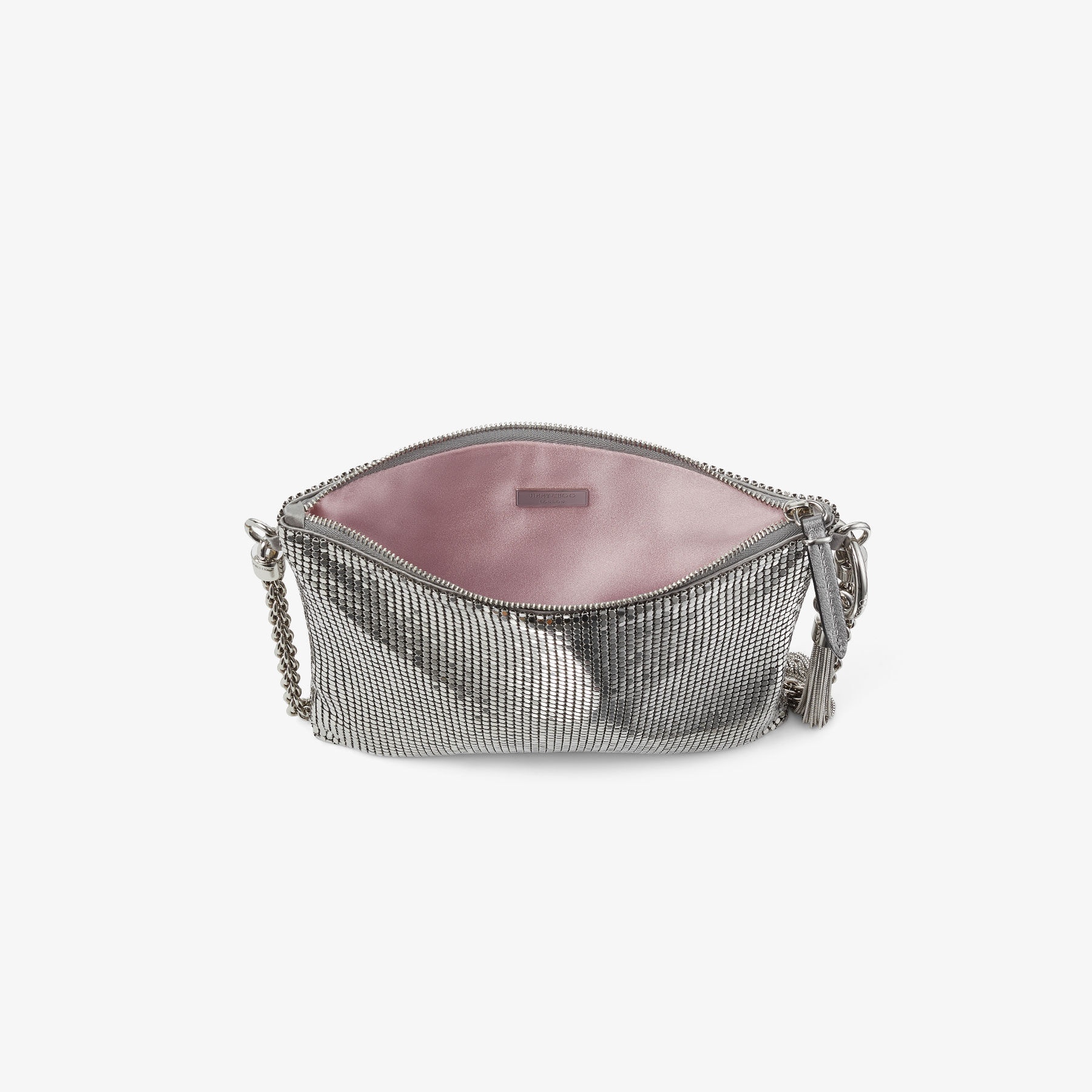 Callie Mini
Silver Metal Mesh Mini Bag - 5