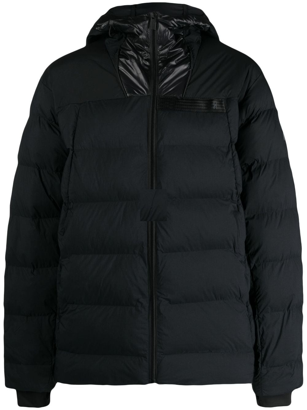 Challenger quilted hooded jacket - 1