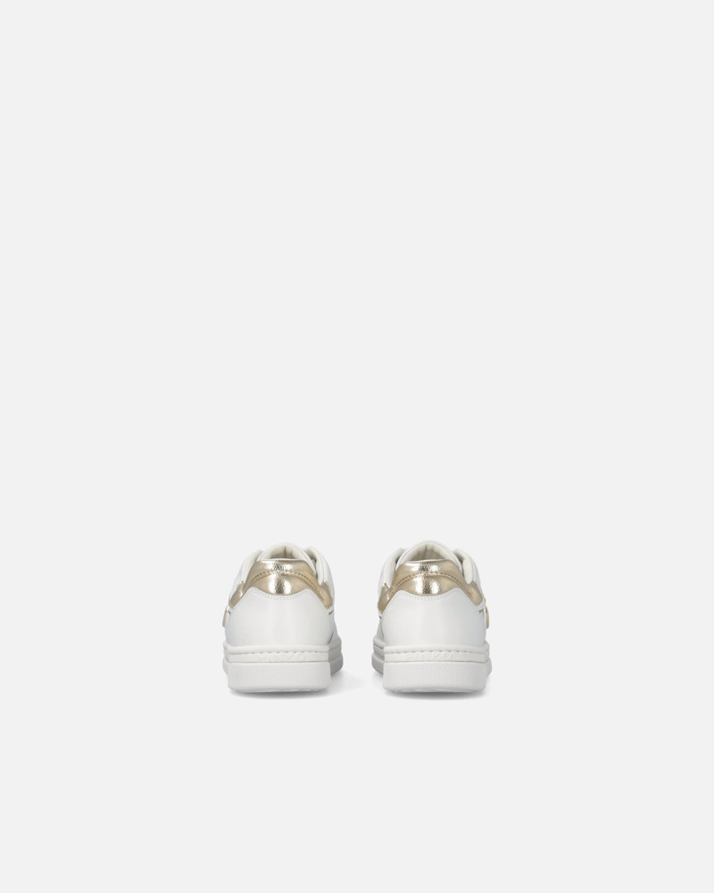 LEATHER SNEAKERS WITH LOVE BIRDS LOGO 8