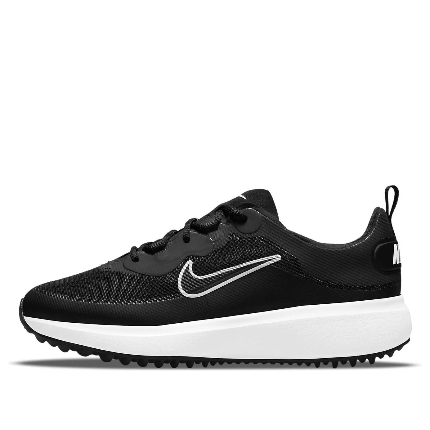 (WMNS) Nike Ace Summer Light Low-Top Golf Shoes Black/White DC0101-024 - 1