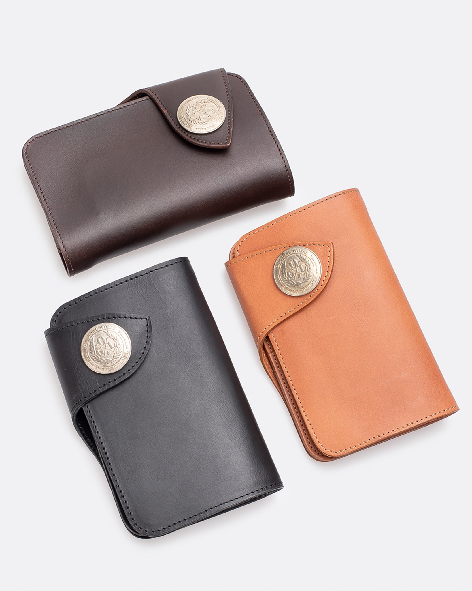 OGL-CONDOR-MW OGL Condor Mid Wallet - Black, Brown or Tan - 2
