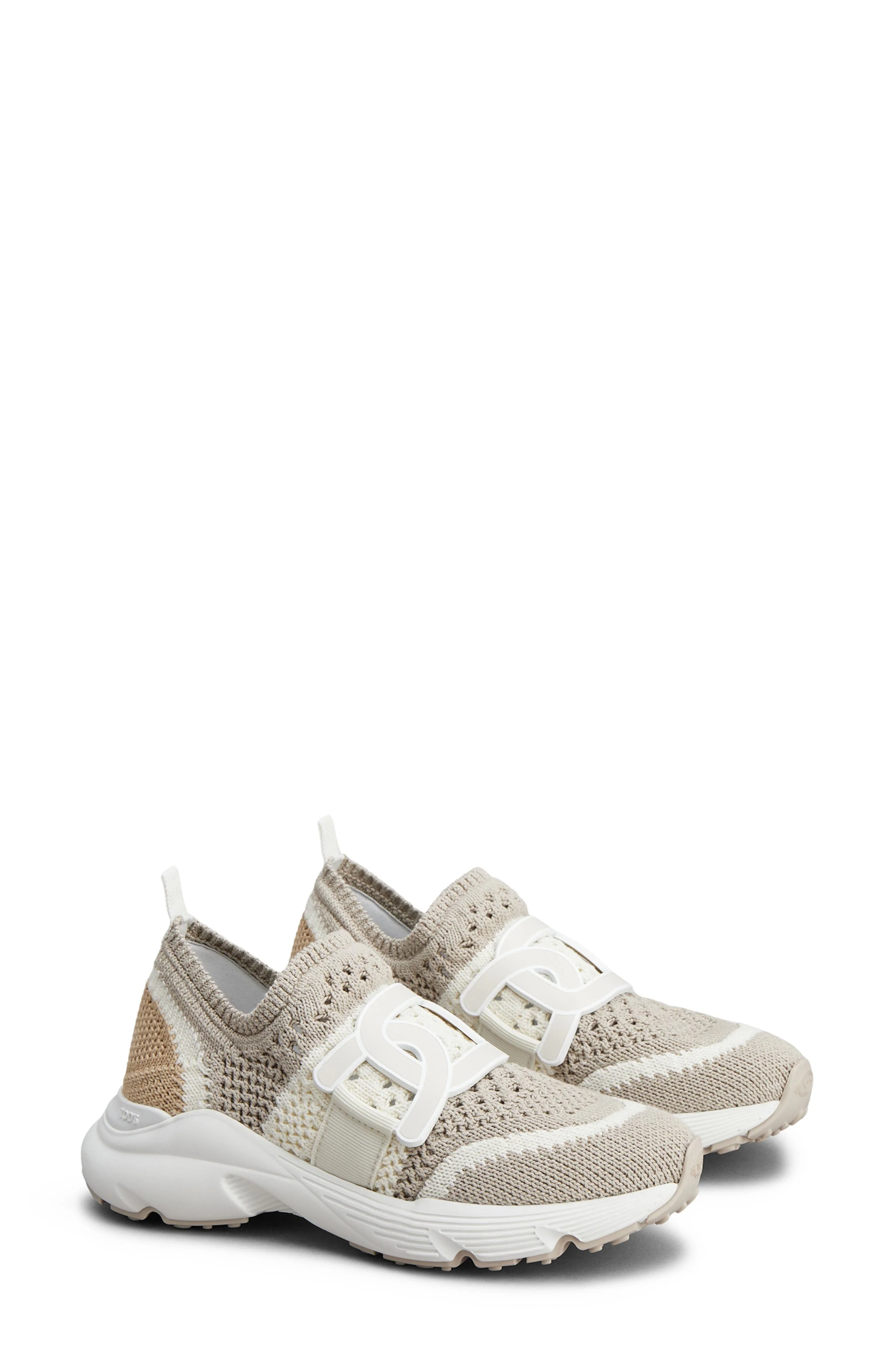 Tod's Sport Run Slip-On Sneaker in Light Beige at Nordstrom - 1