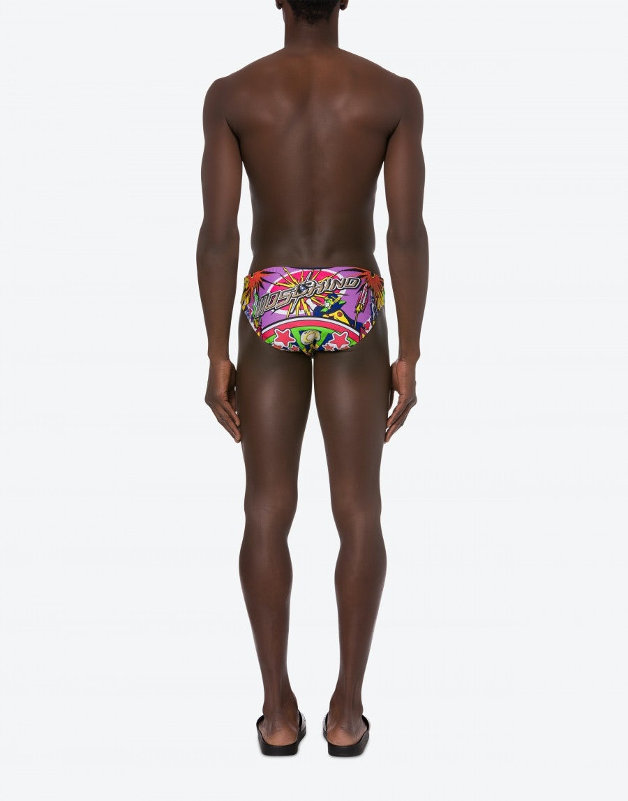 PINBALL PRINT BEACH BRIEFS - 3