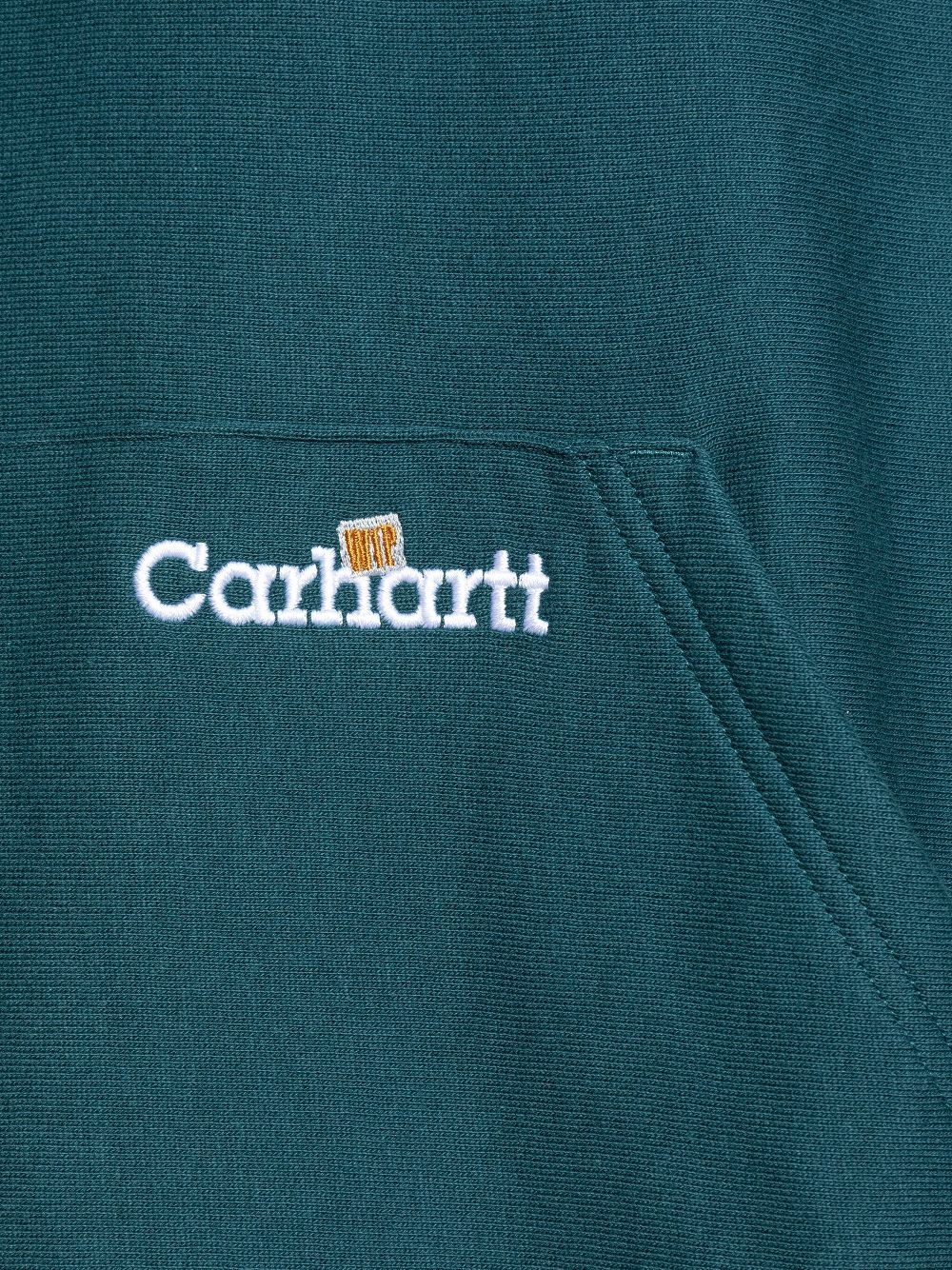 logo-embroidered hoodie - 5