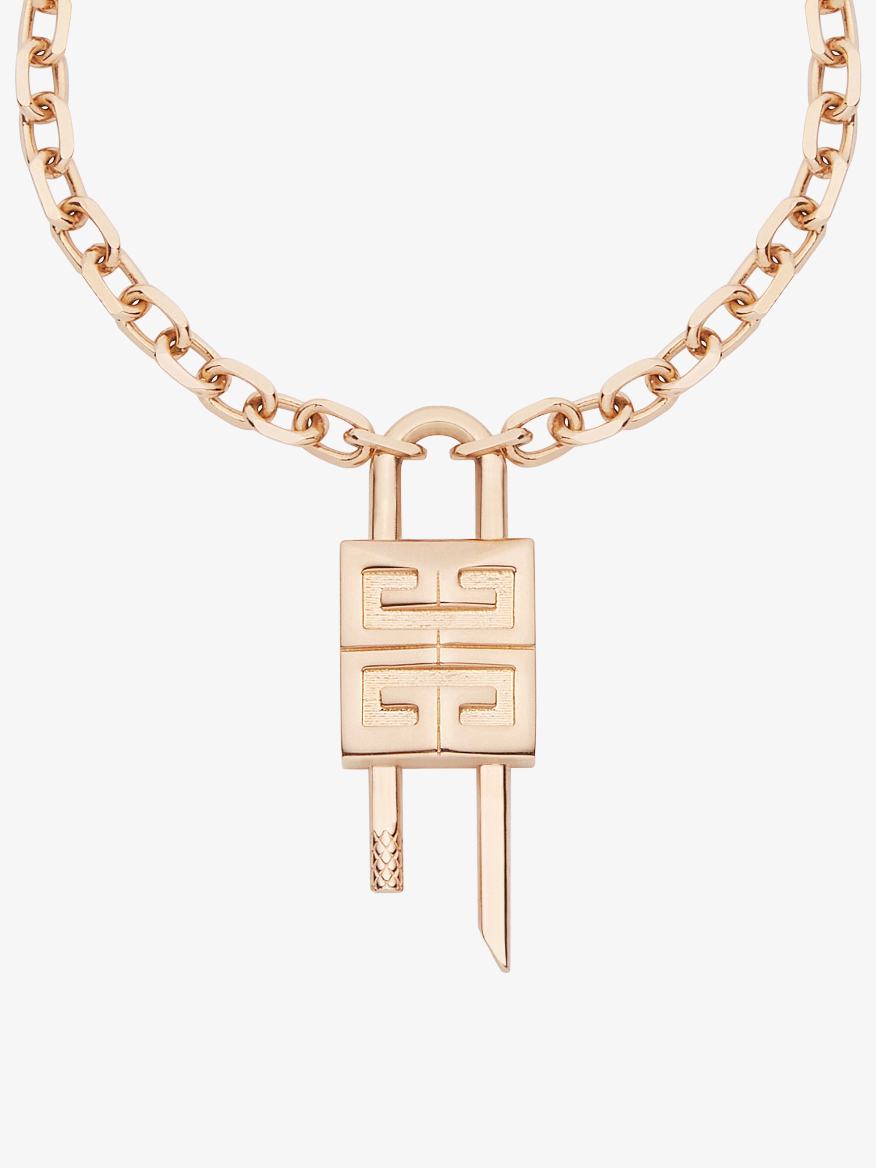 MINI LOCK BRACELET IN METAL - 4