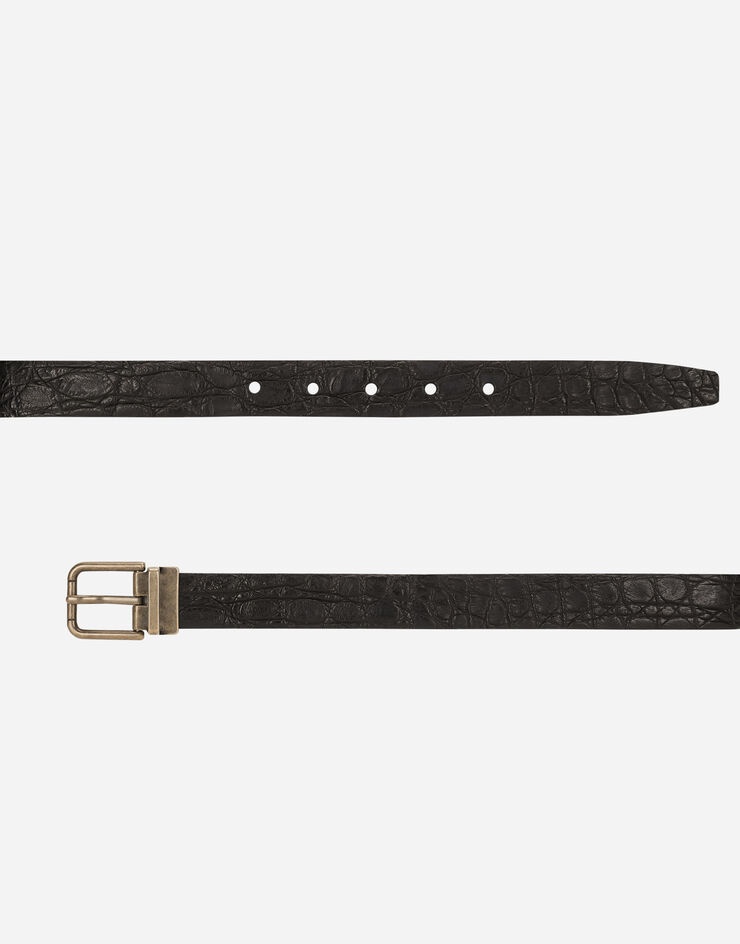 Crocodile skin belt - 2