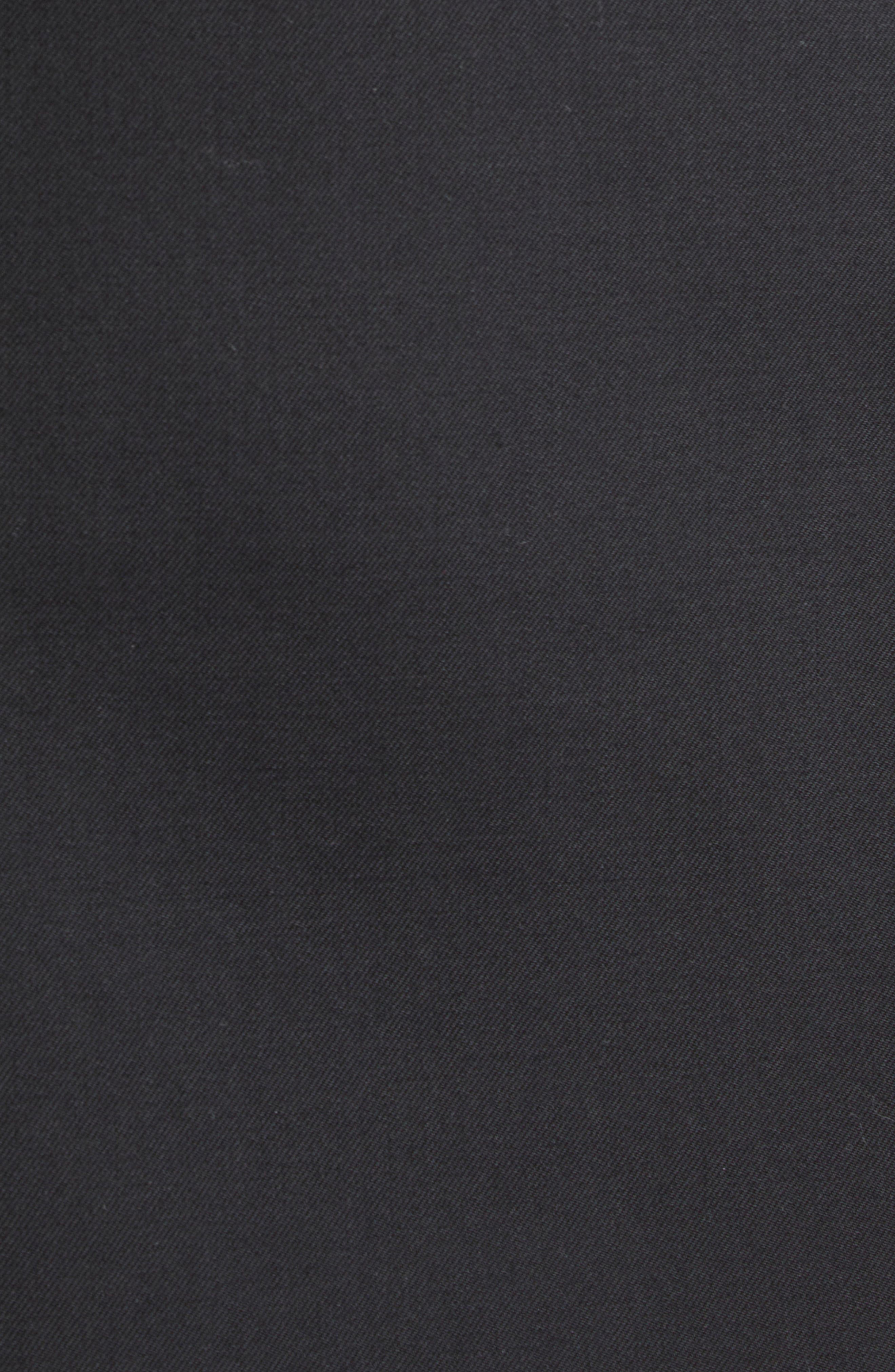 McQueen Flap Detail Cotton Miniskirt in Black at Nordstrom - 7