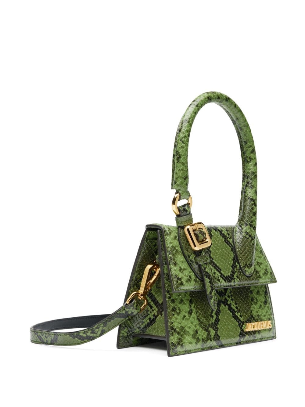 Le Chiquito snakeskin-effect mini bag - 3