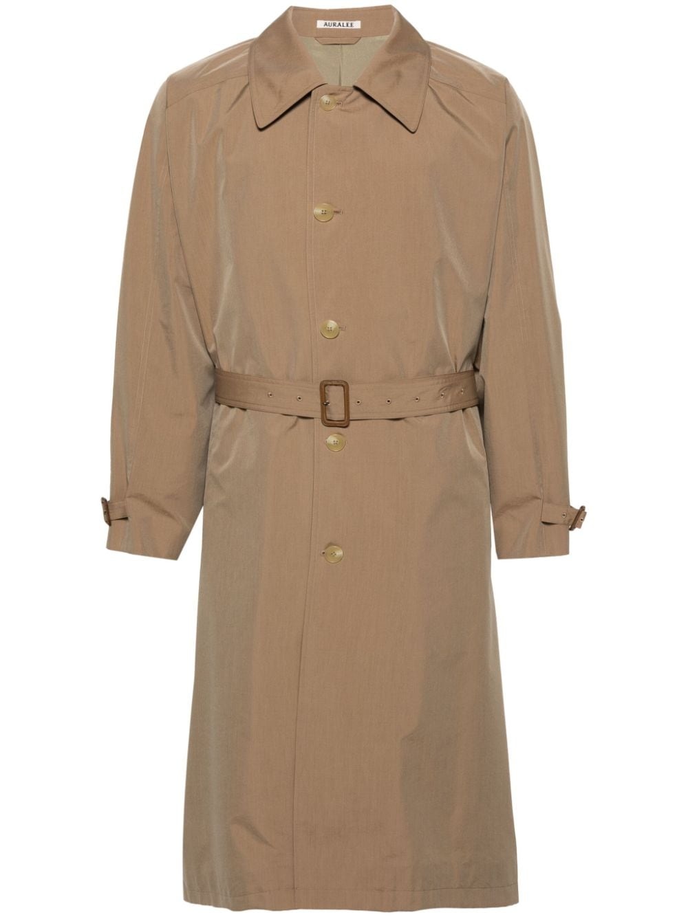 belted trench coat - 1