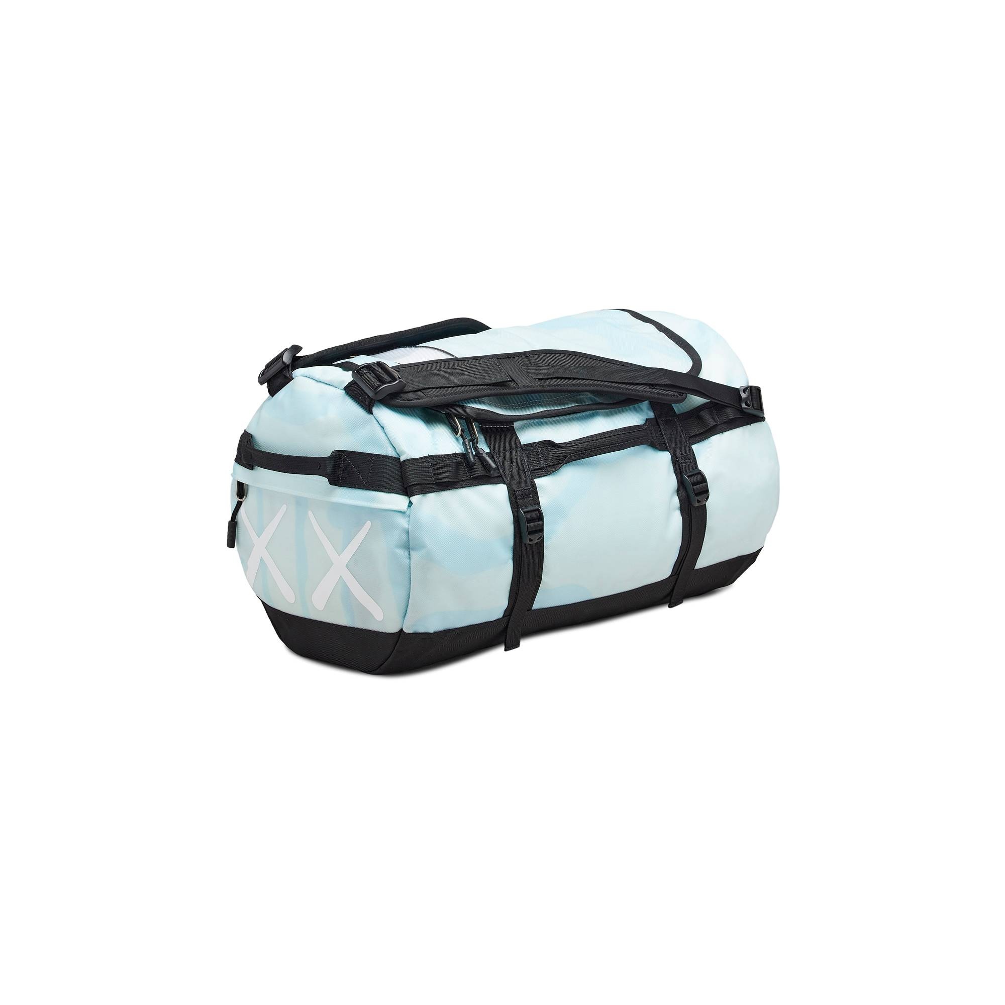 The North Face x KAWS Small Basecamp Duffle 'Ice Blue' - 2