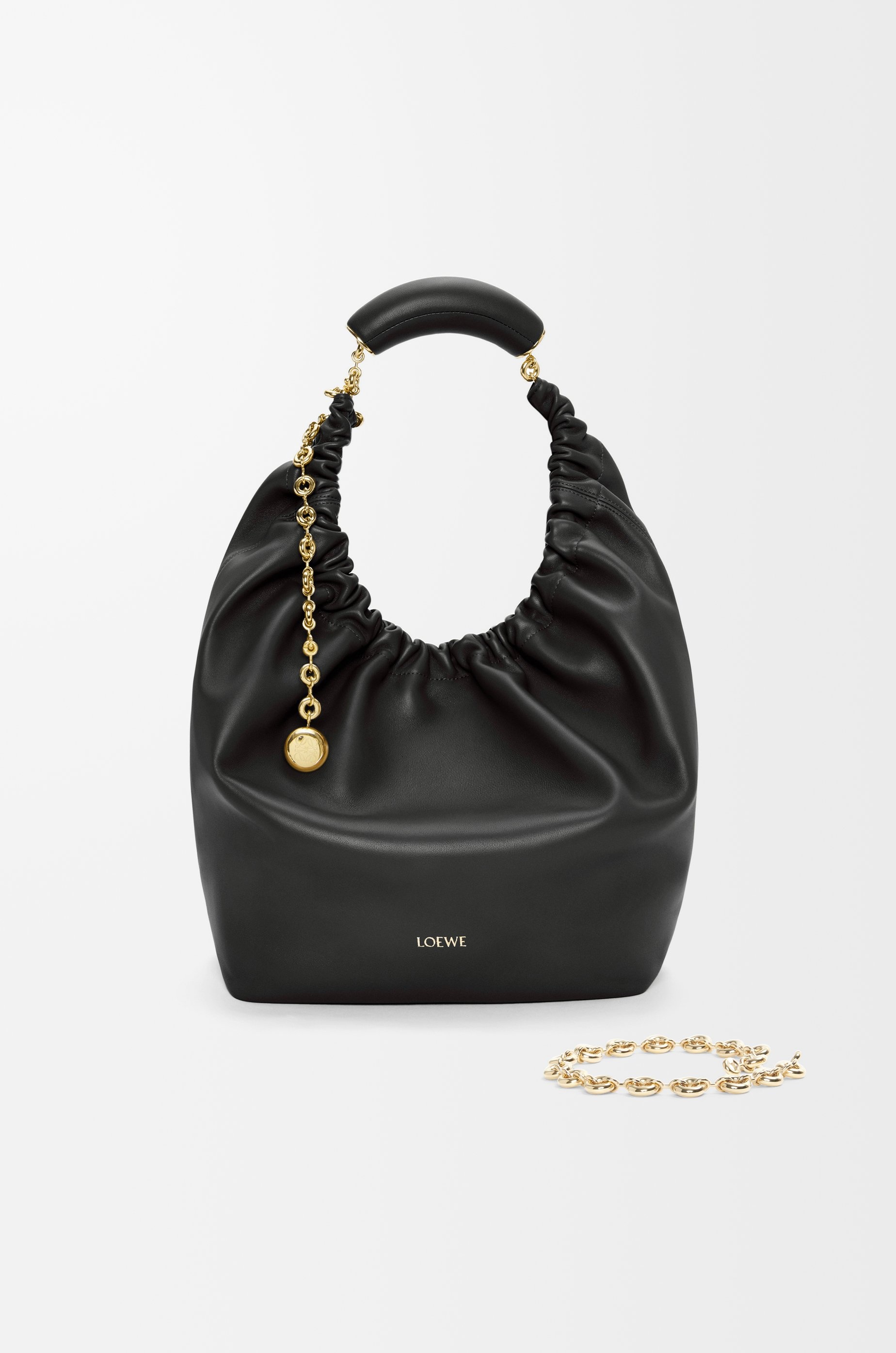 Medium Squeeze bag in nappa lambskin - 4