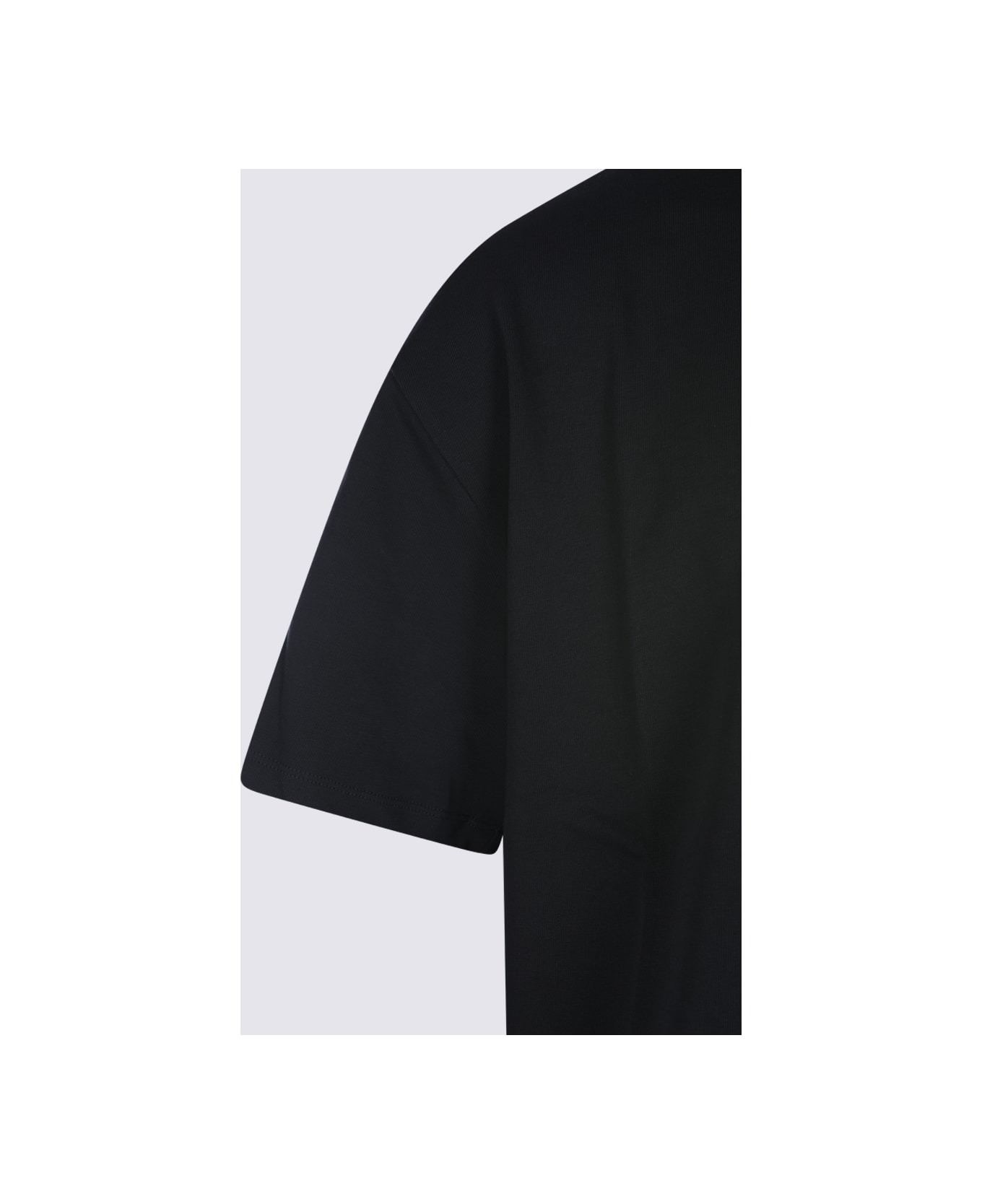Black Cotton T-shirt - 4