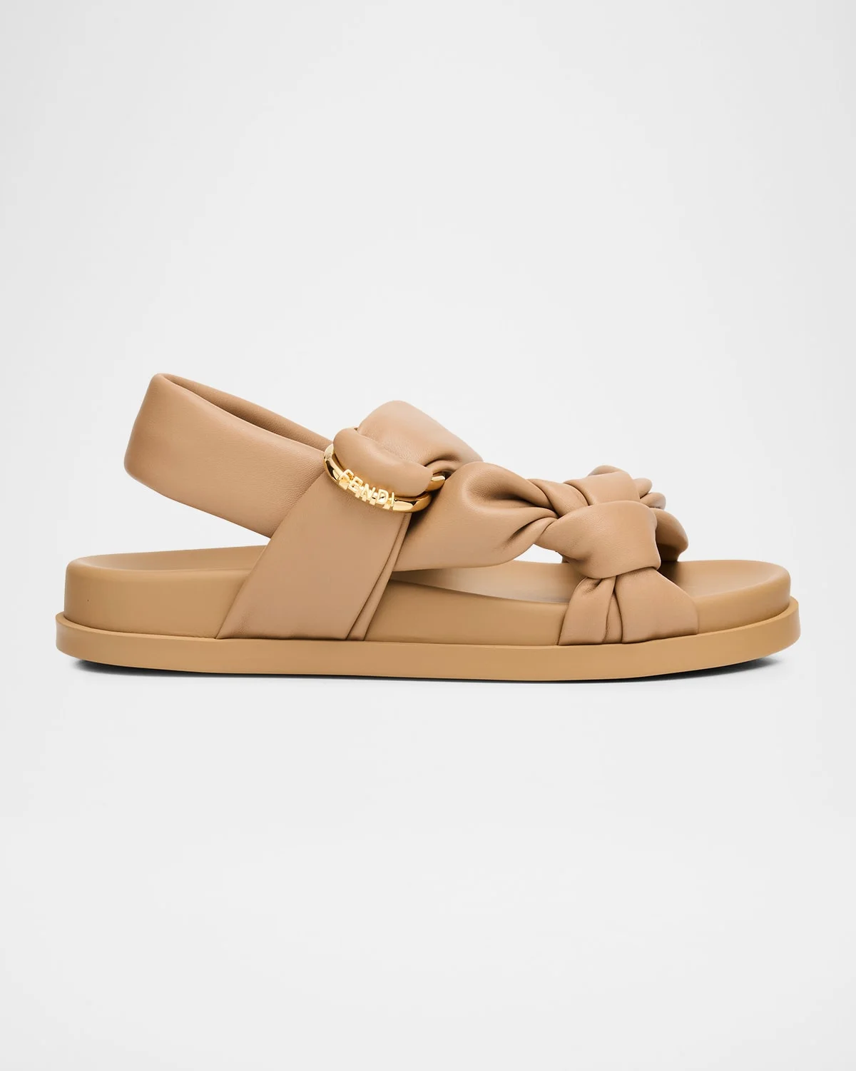 Fendi Feel Leather Sandals - 1