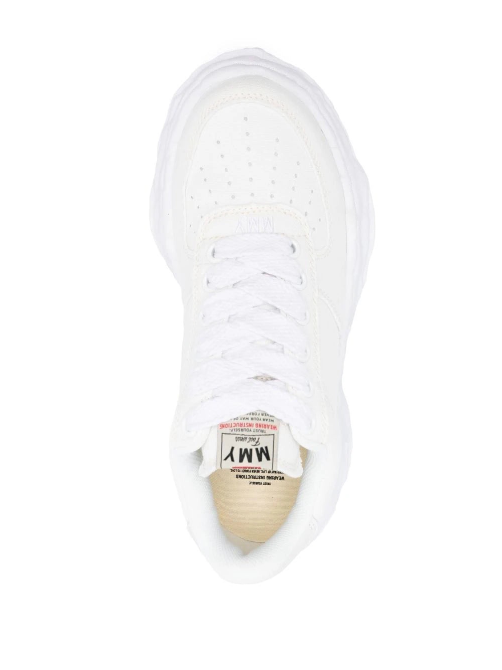 MAISON MIHARA YASUHIRO Wayne Low/Original Sole Canvas Low-Top Sneakers - 4