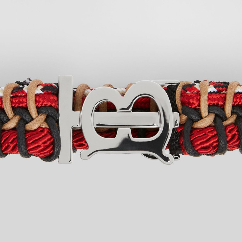 Burberry Monogram Motif Palladium-plated Bracelet outlook